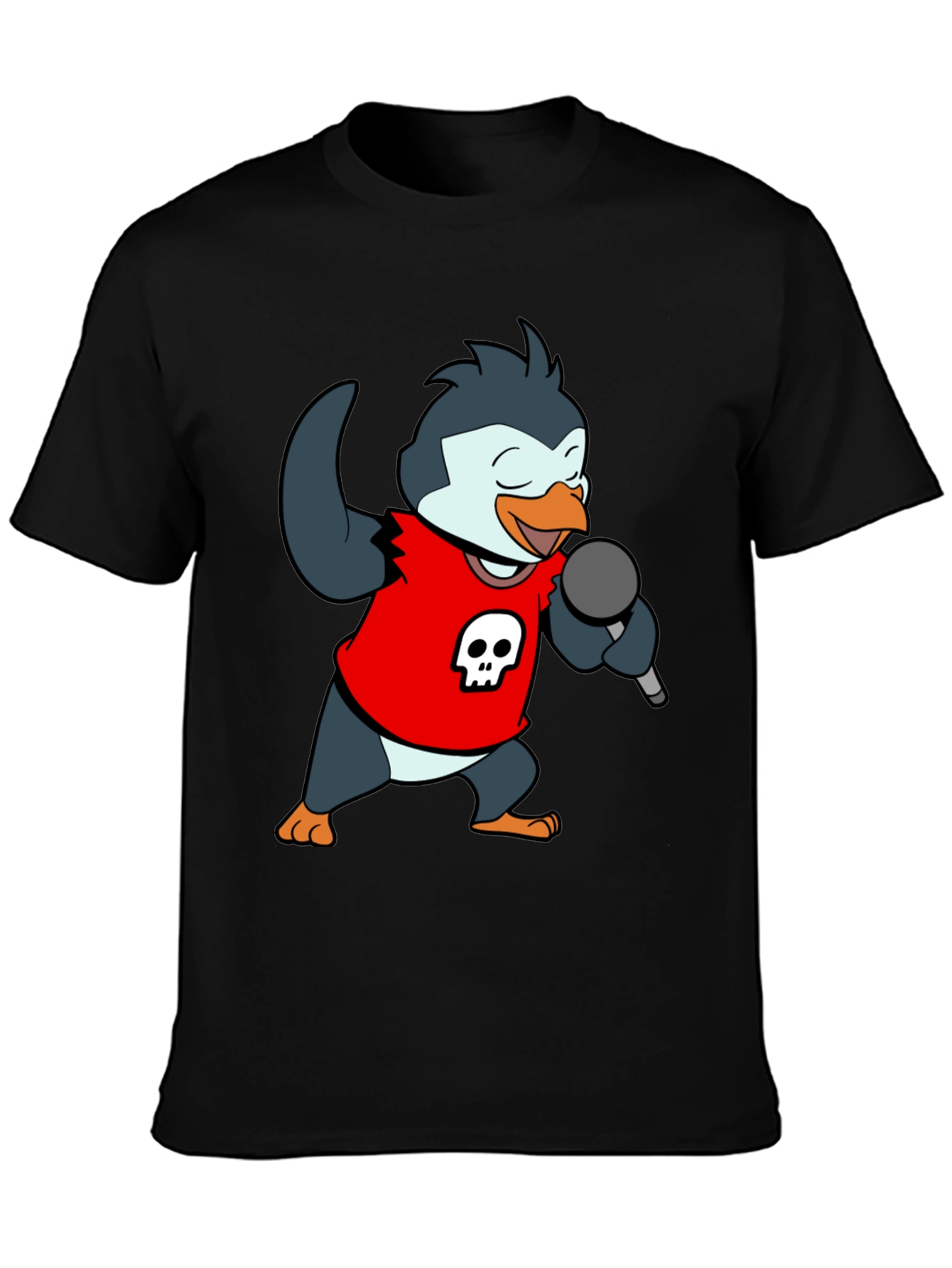 Rockstar Penguin Graphic Tee