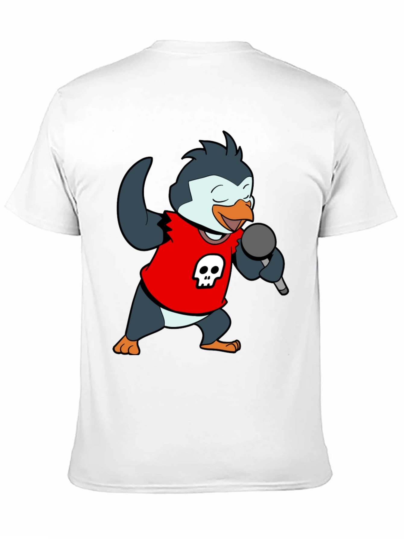 Rockstar Penguin Graphic Tee