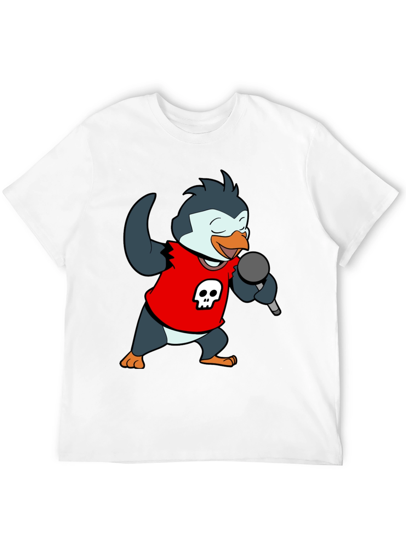 Rockstar Penguin Graphic Tee