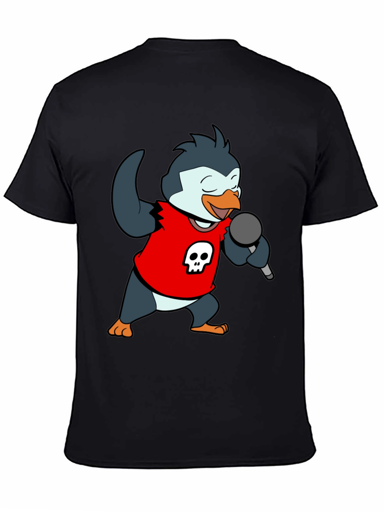 Rockstar Penguin Graphic Tee