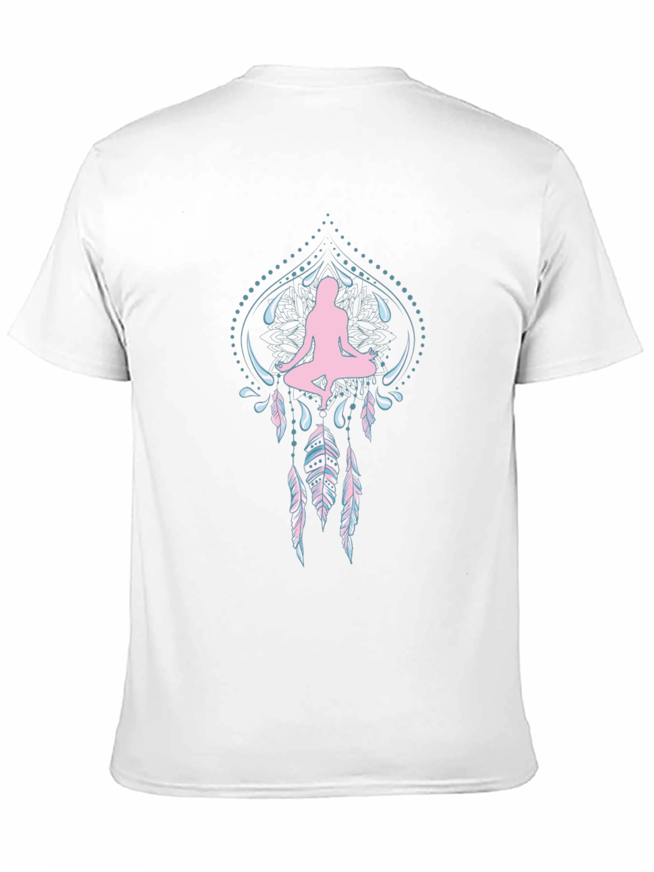 Yoga Meditation Dreamcatcher Graphic Tee
