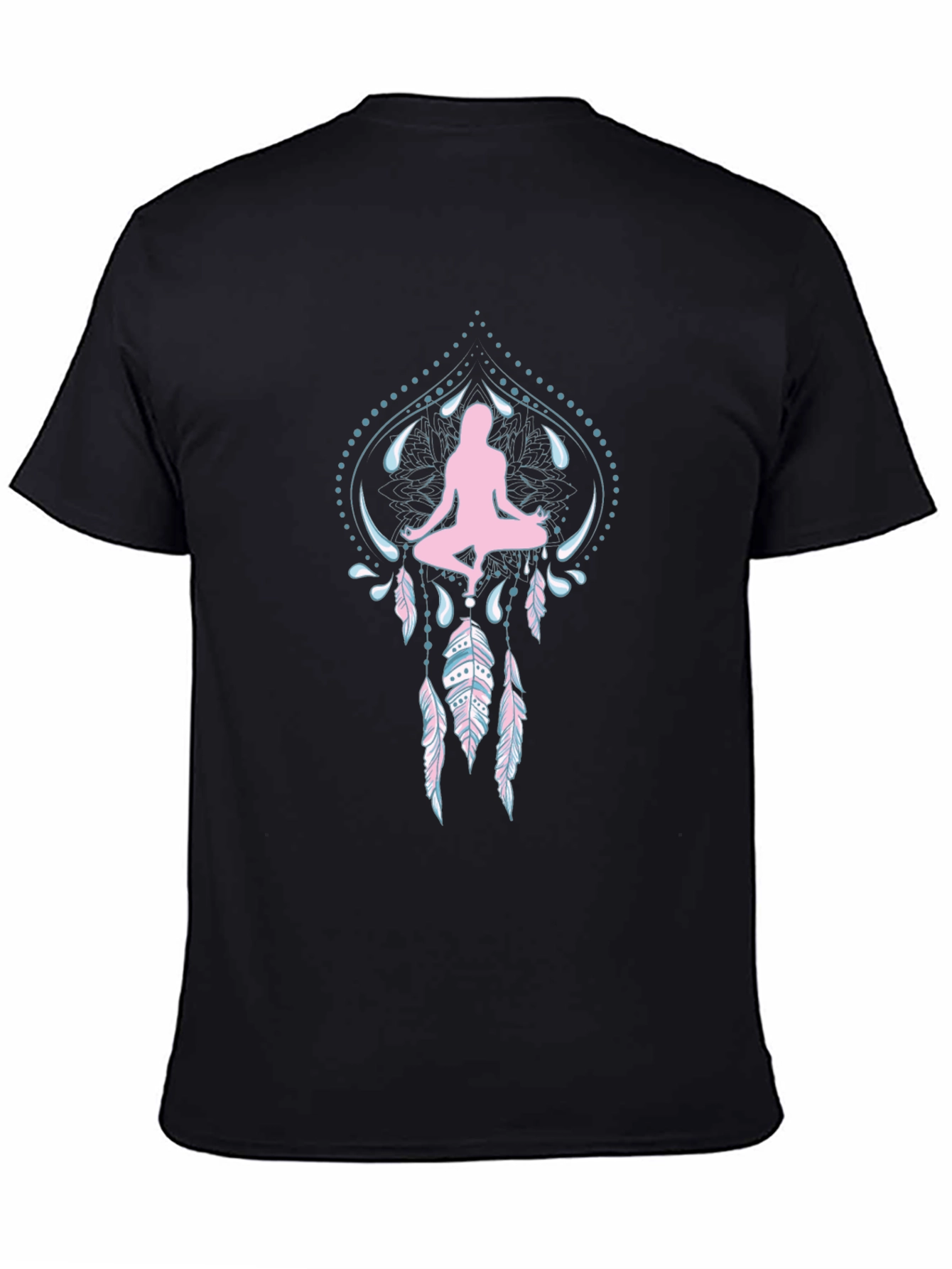 Yoga Meditation Dreamcatcher Graphic Tee