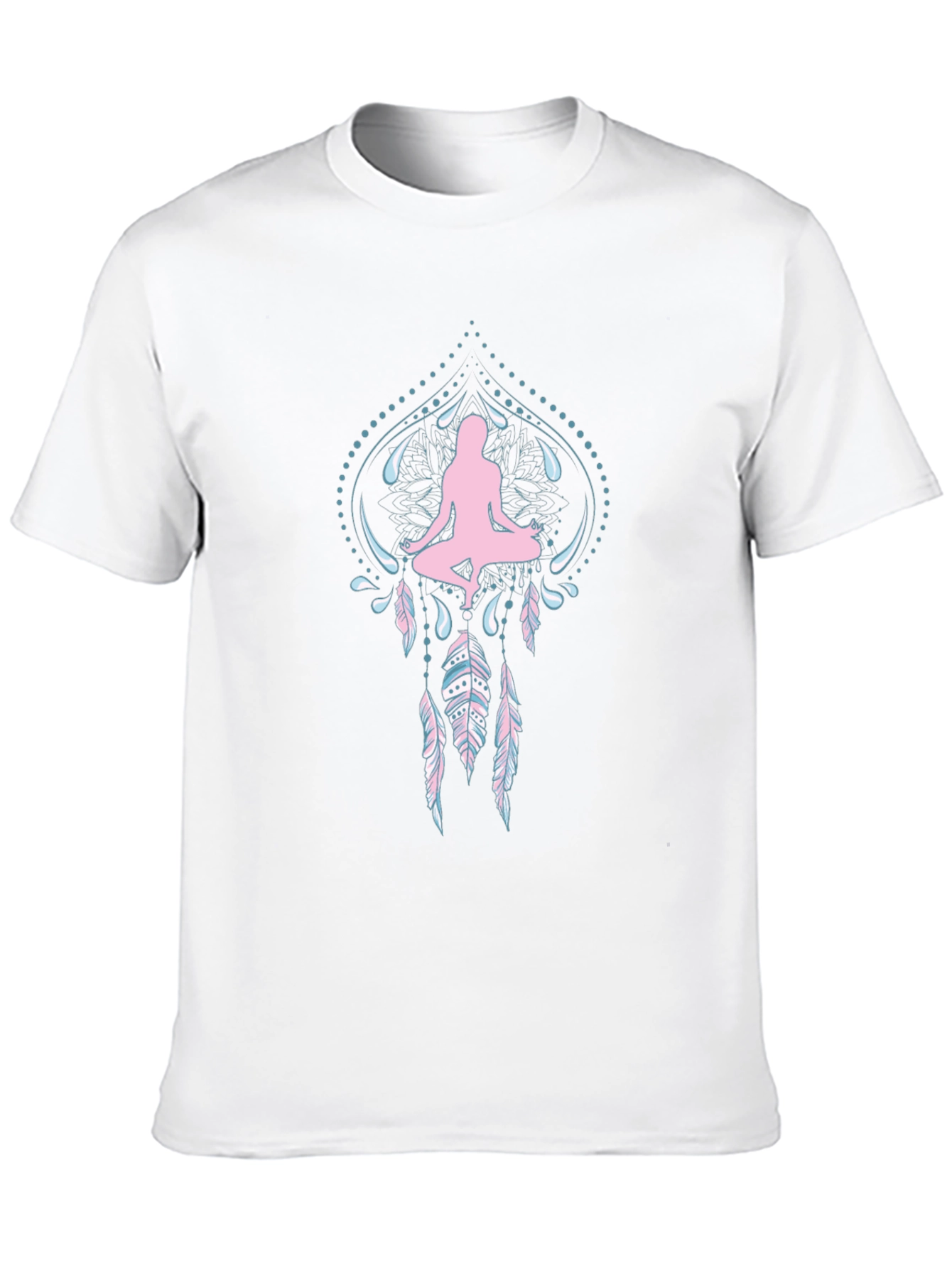 Yoga Meditation Dreamcatcher Graphic Tee
