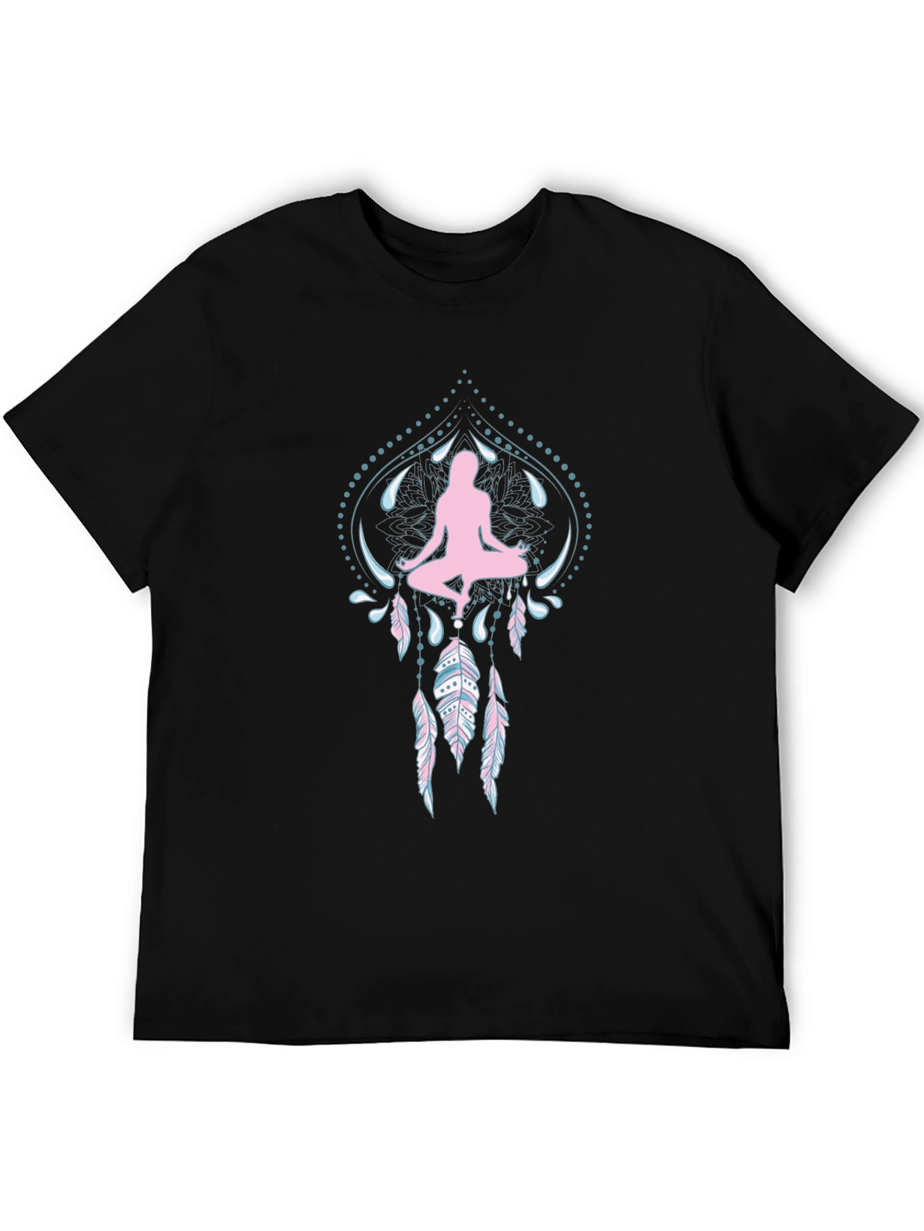 Yoga Meditation Dreamcatcher Graphic Tee