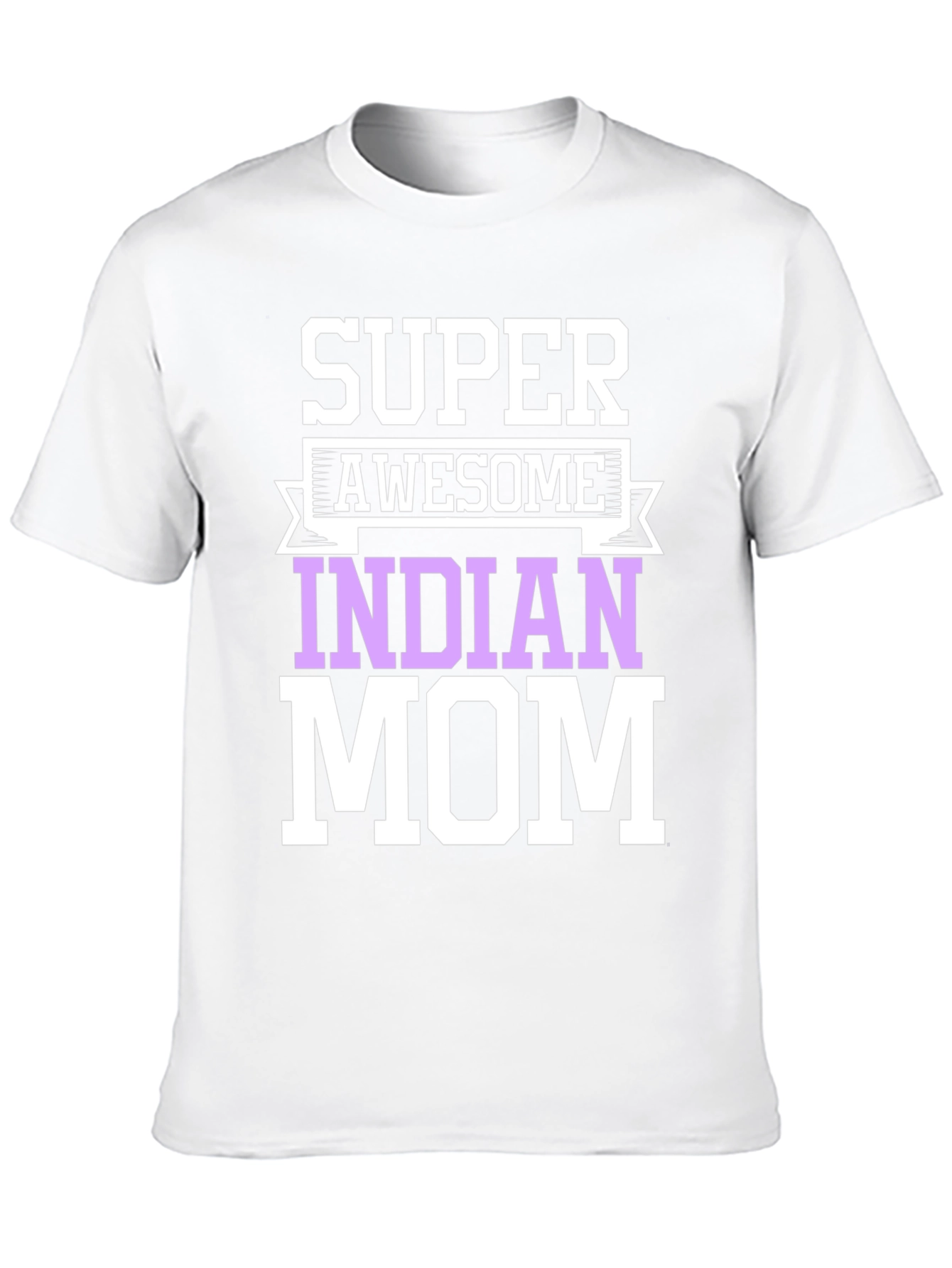 Super Awesome Indian Mom T-Shirt - Black