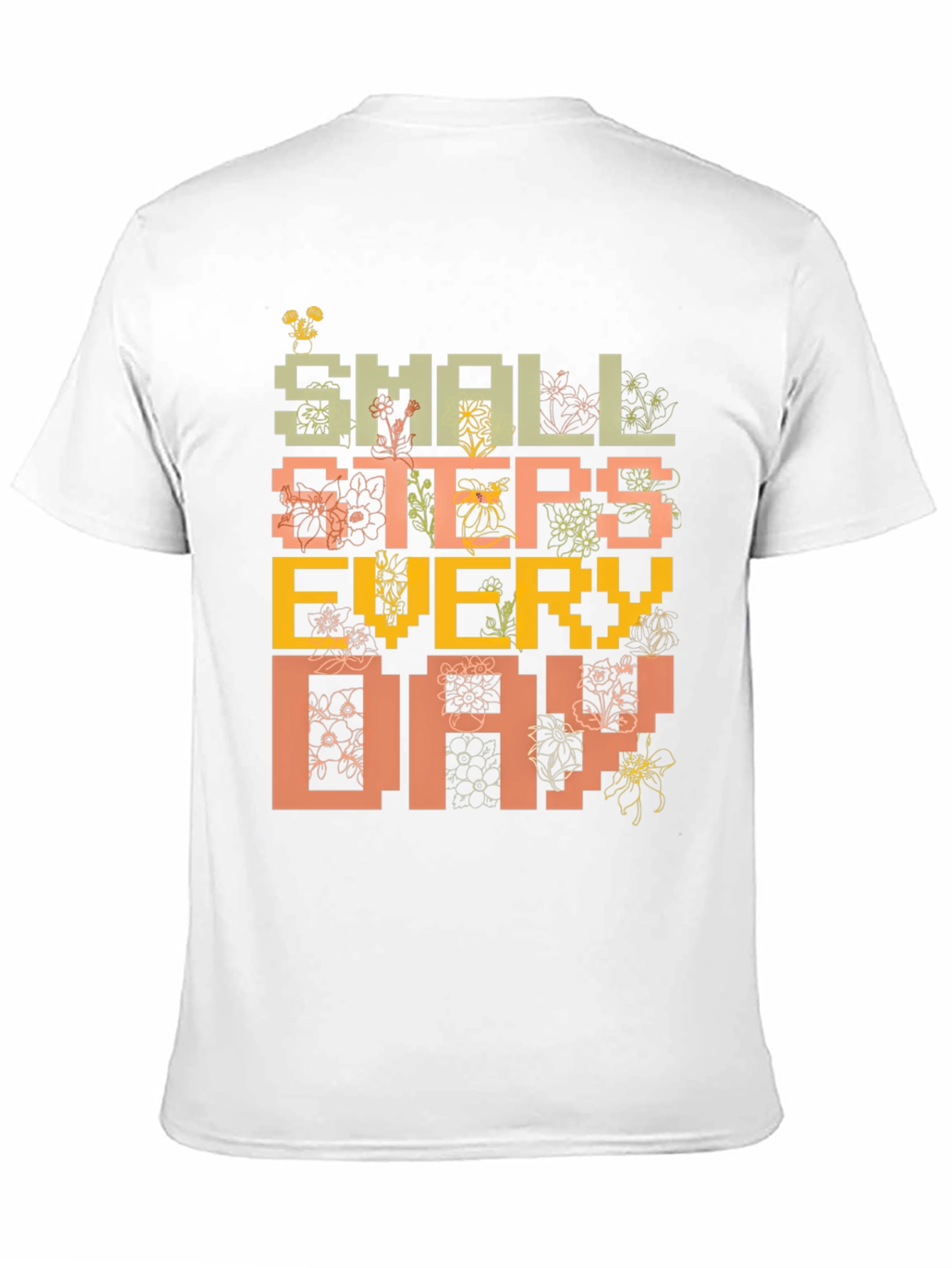 Small Steps Everyday Graphic Tee - Black