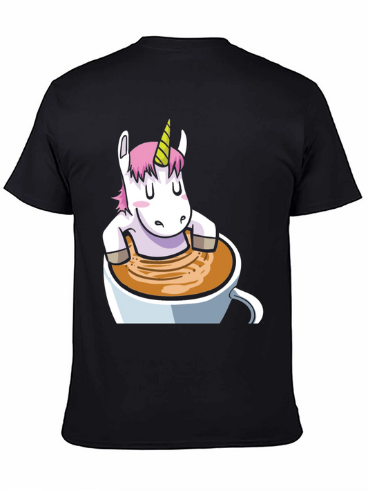 Unicorn in Coffee Mug T-Shirt