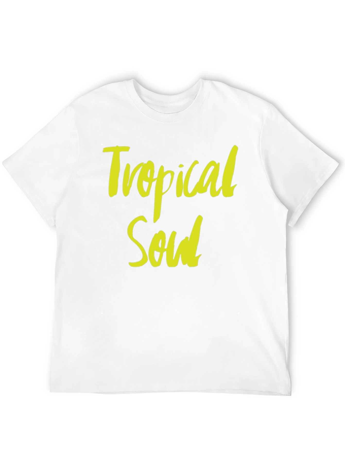 Tropical Soul Black Graphic T-Shirt