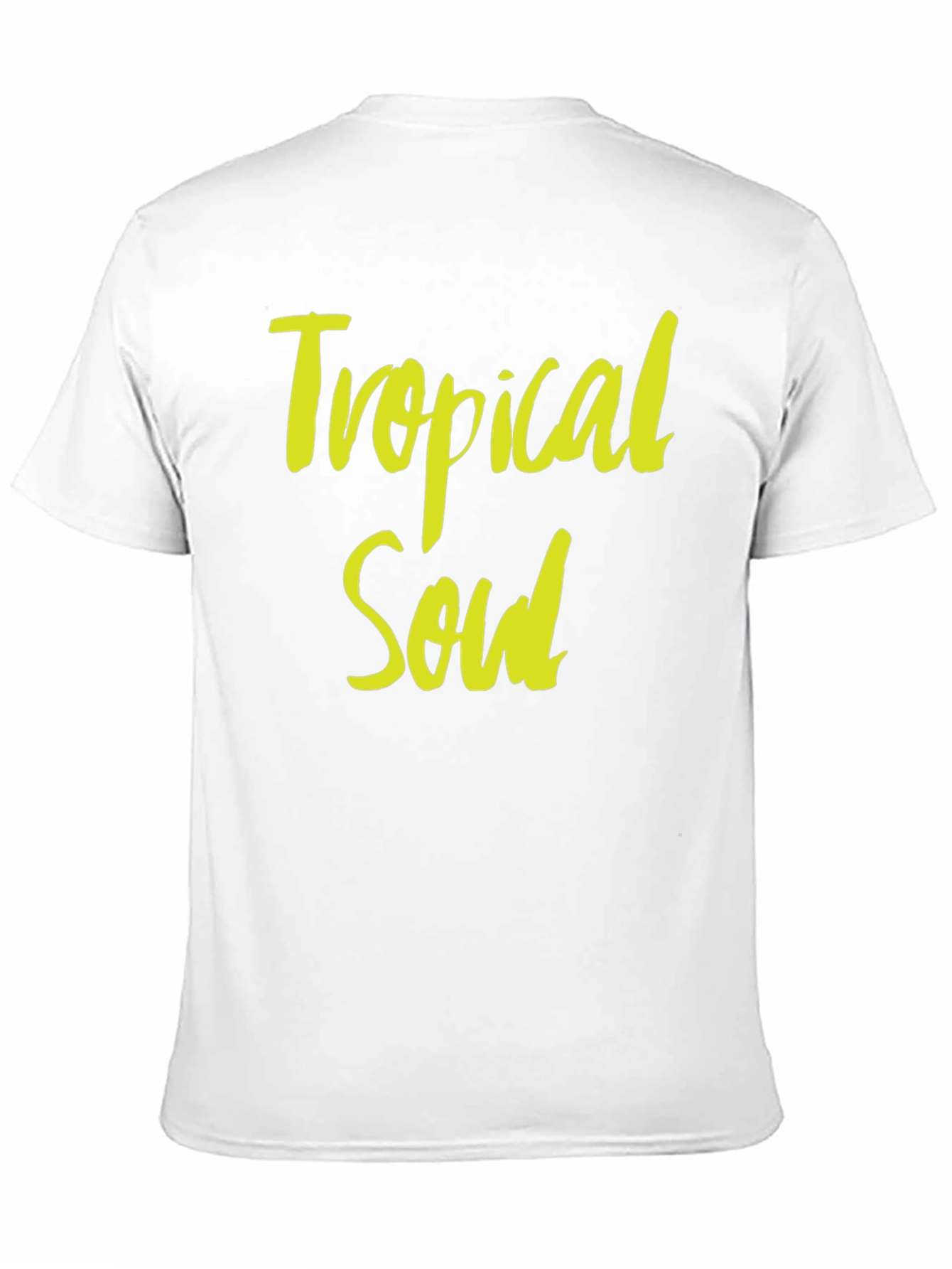 Tropical Soul Black Graphic T-Shirt