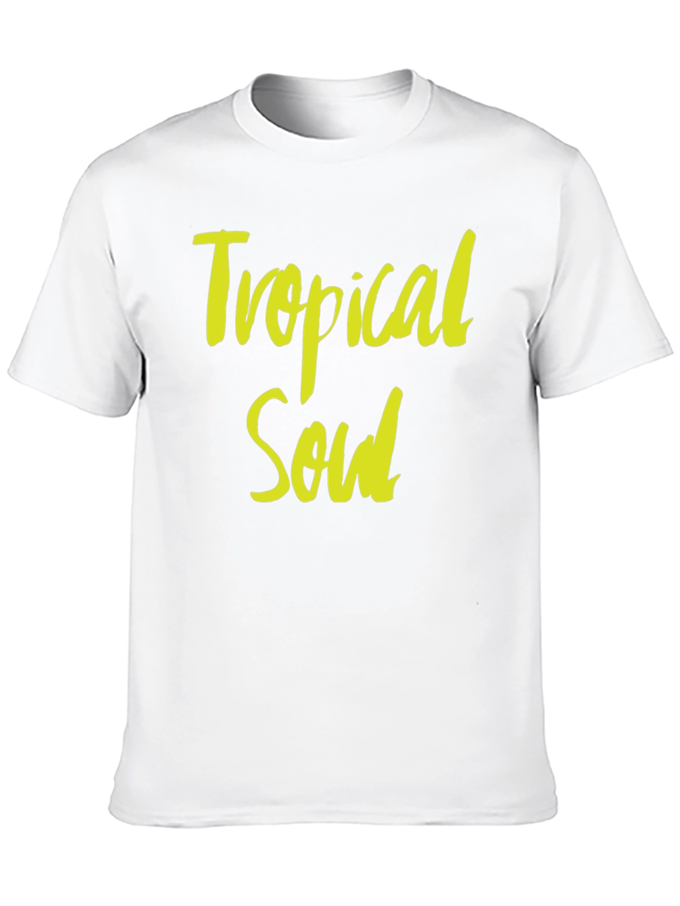 Tropical Soul Black Graphic T-Shirt