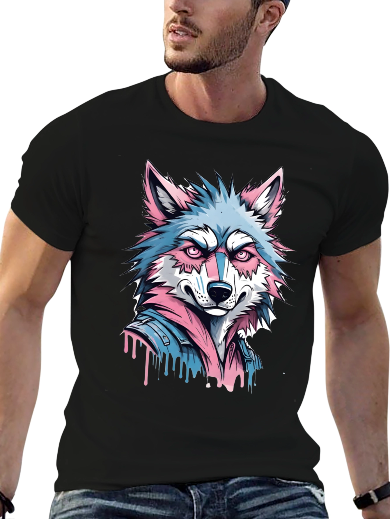 Transgender Pride Wolf T-Shirt