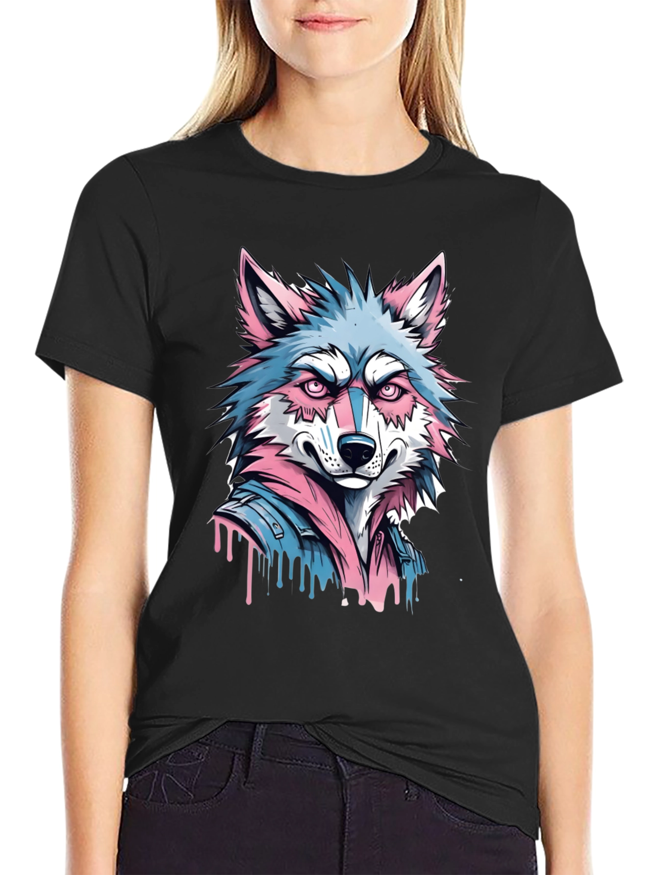 Transgender Pride Wolf T-Shirt