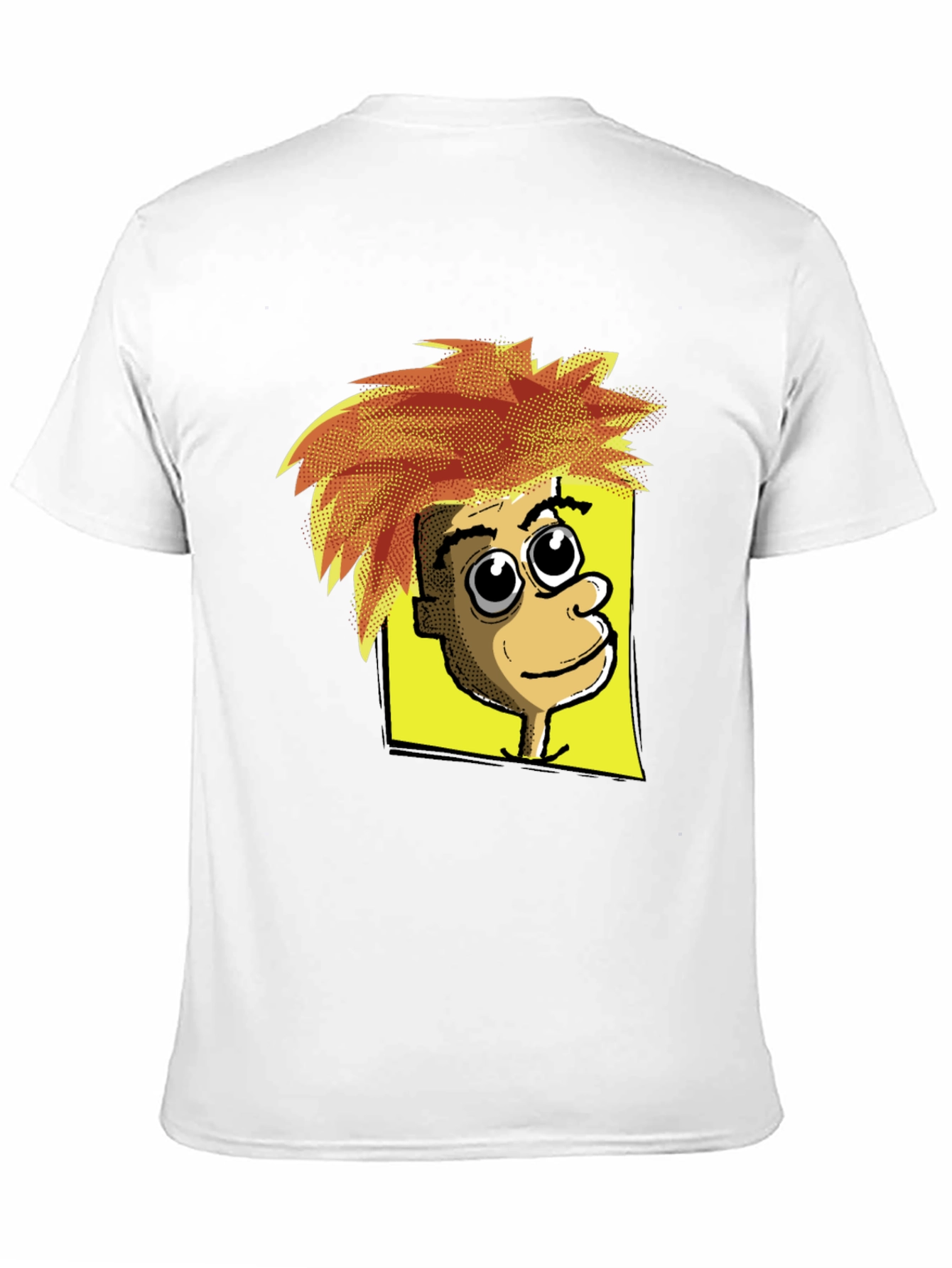 Cartoon Character Graphic Print Black T-Shirt