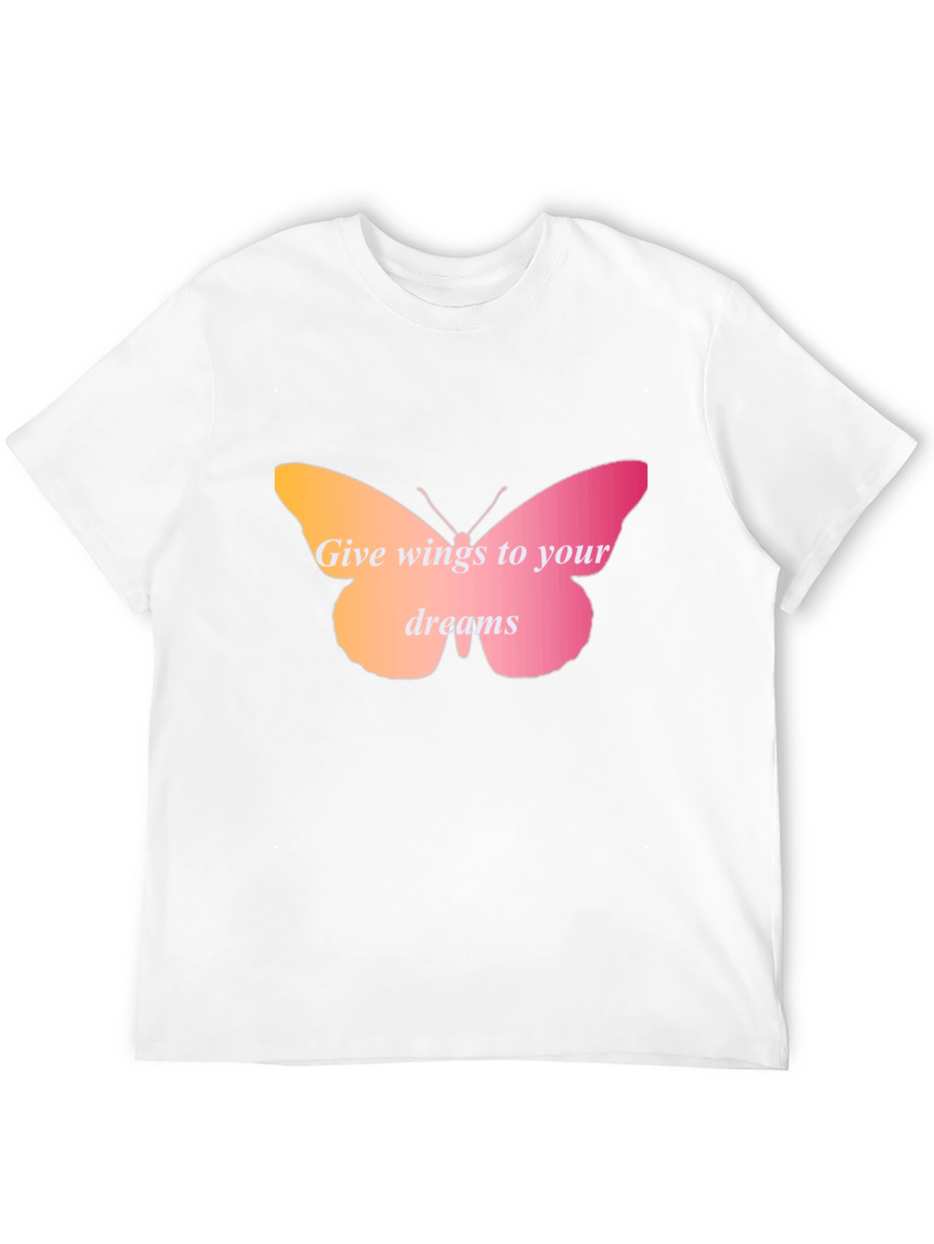 Wings to Your Dreams Butterfly Graphic Tee