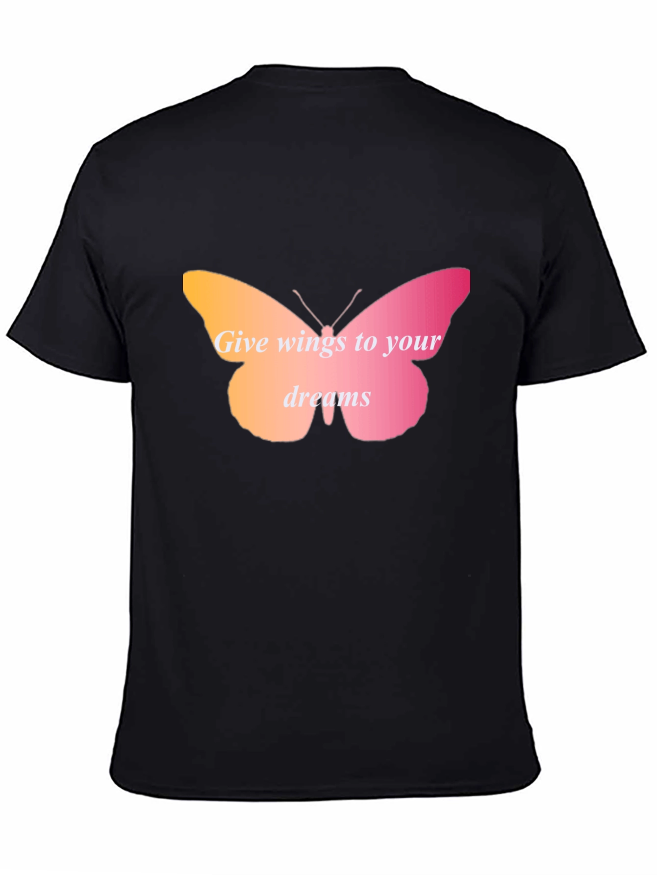 Wings to Your Dreams Butterfly Graphic Tee