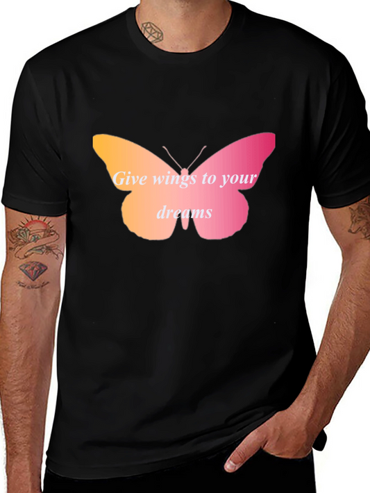 Wings to Your Dreams Butterfly Graphic Tee