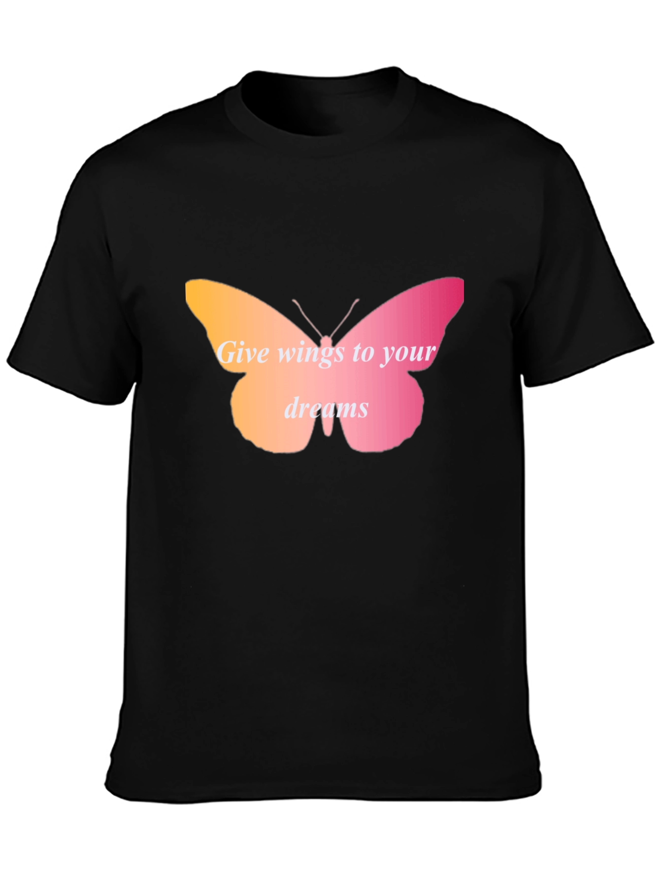 Wings to Your Dreams Butterfly Graphic Tee
