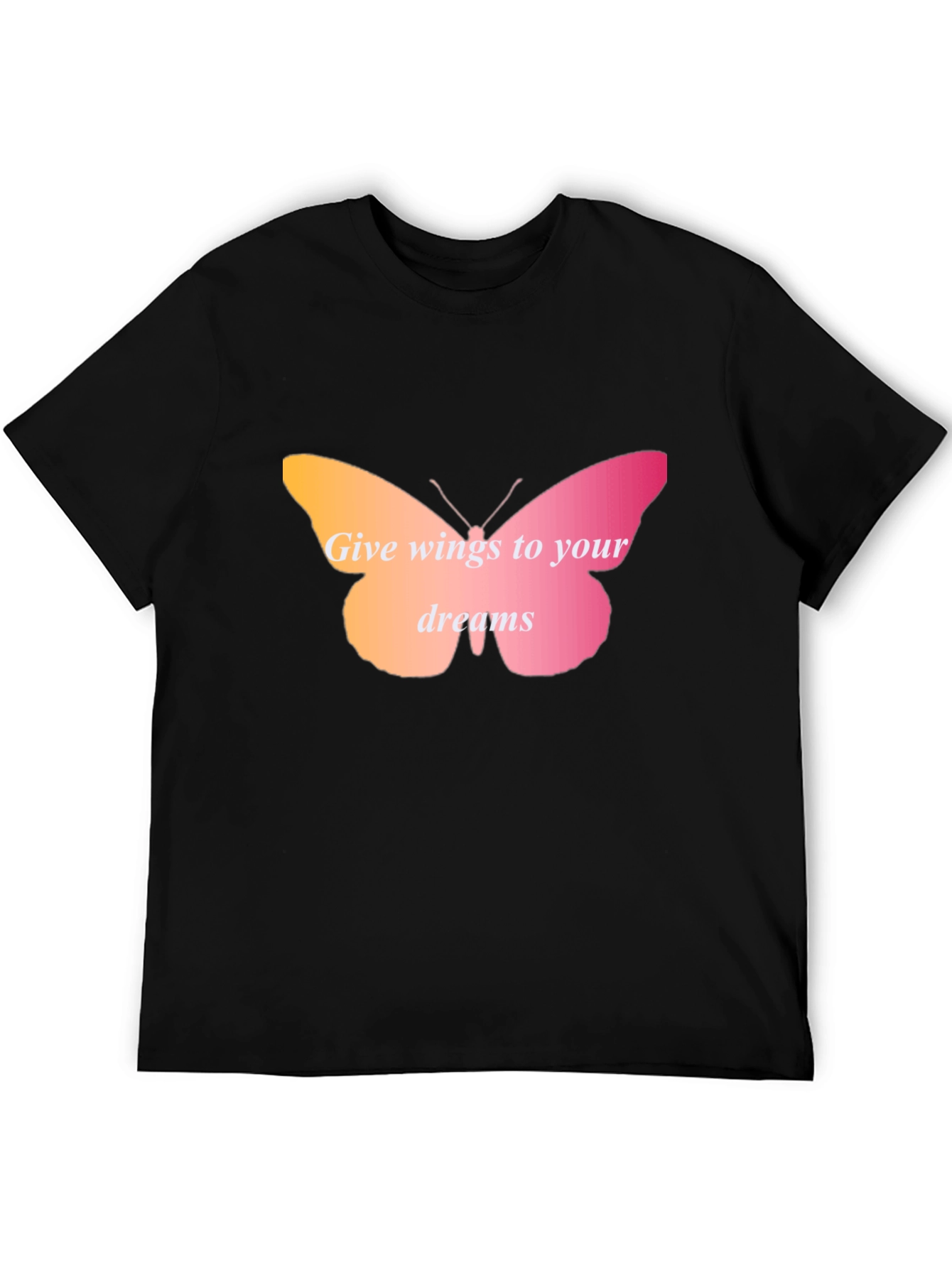 Wings to Your Dreams Butterfly Graphic Tee