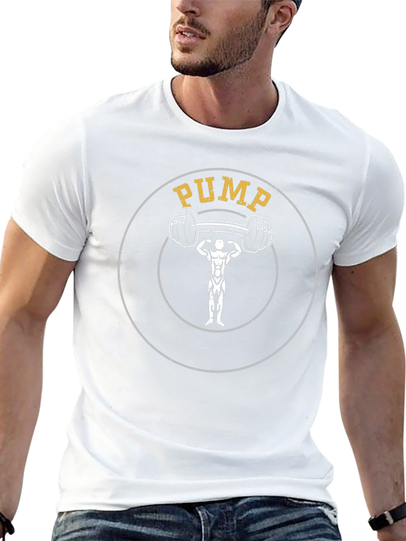Pump Weightlifting Black T-Shirt