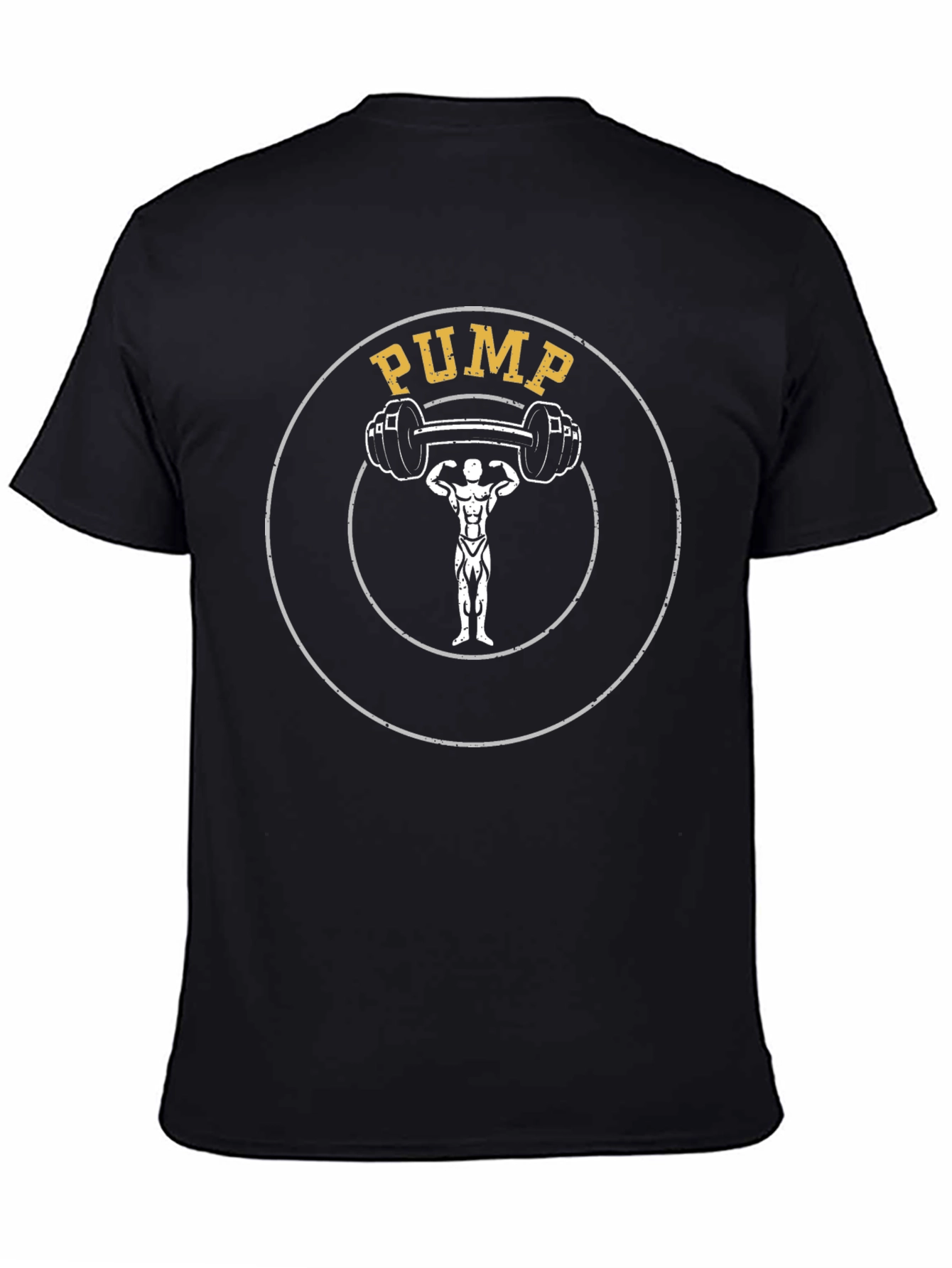 Pump Weightlifting Black T-Shirt