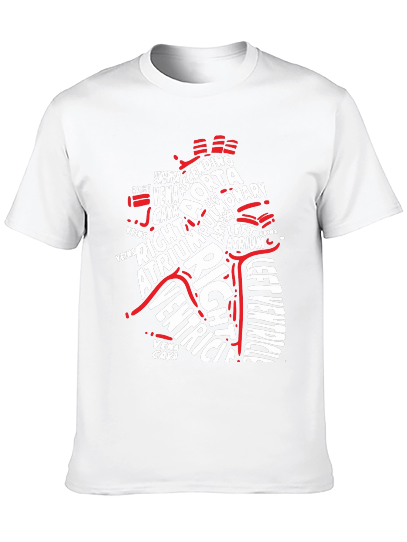 Anatomical Heart T-Shirt - Medical Science Tee