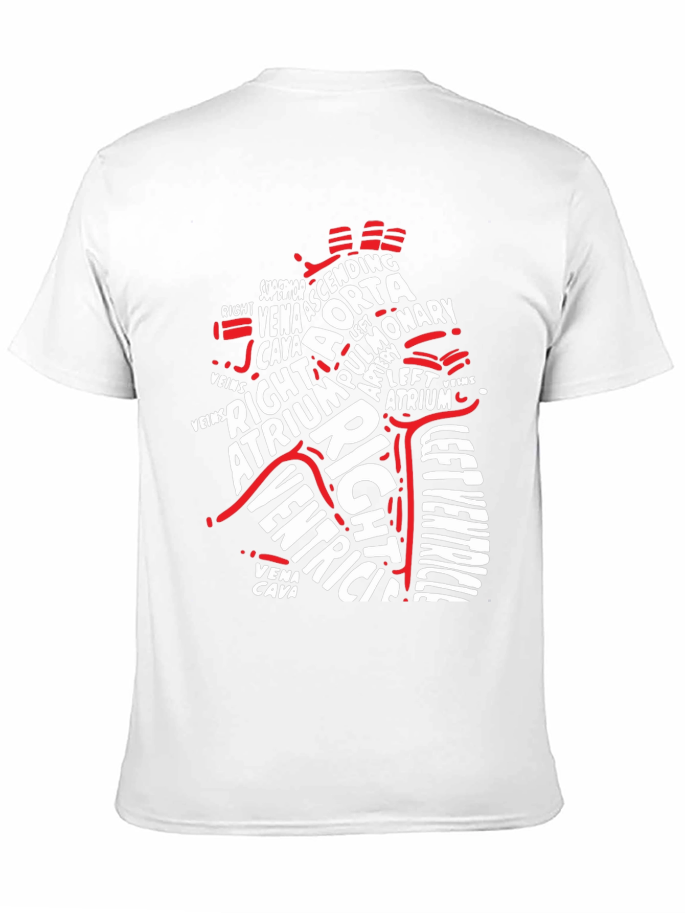 Anatomical Heart T-Shirt - Medical Science Tee