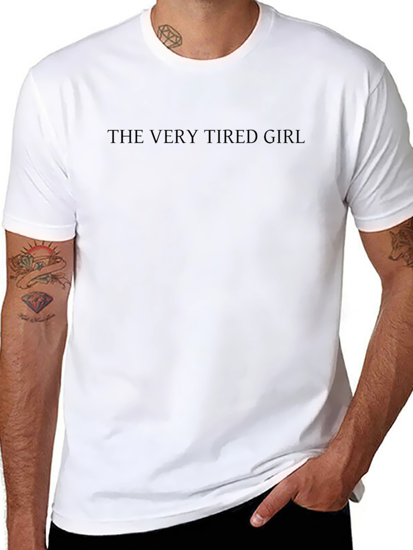 The Very Tired Girl Unisex T-Shirt