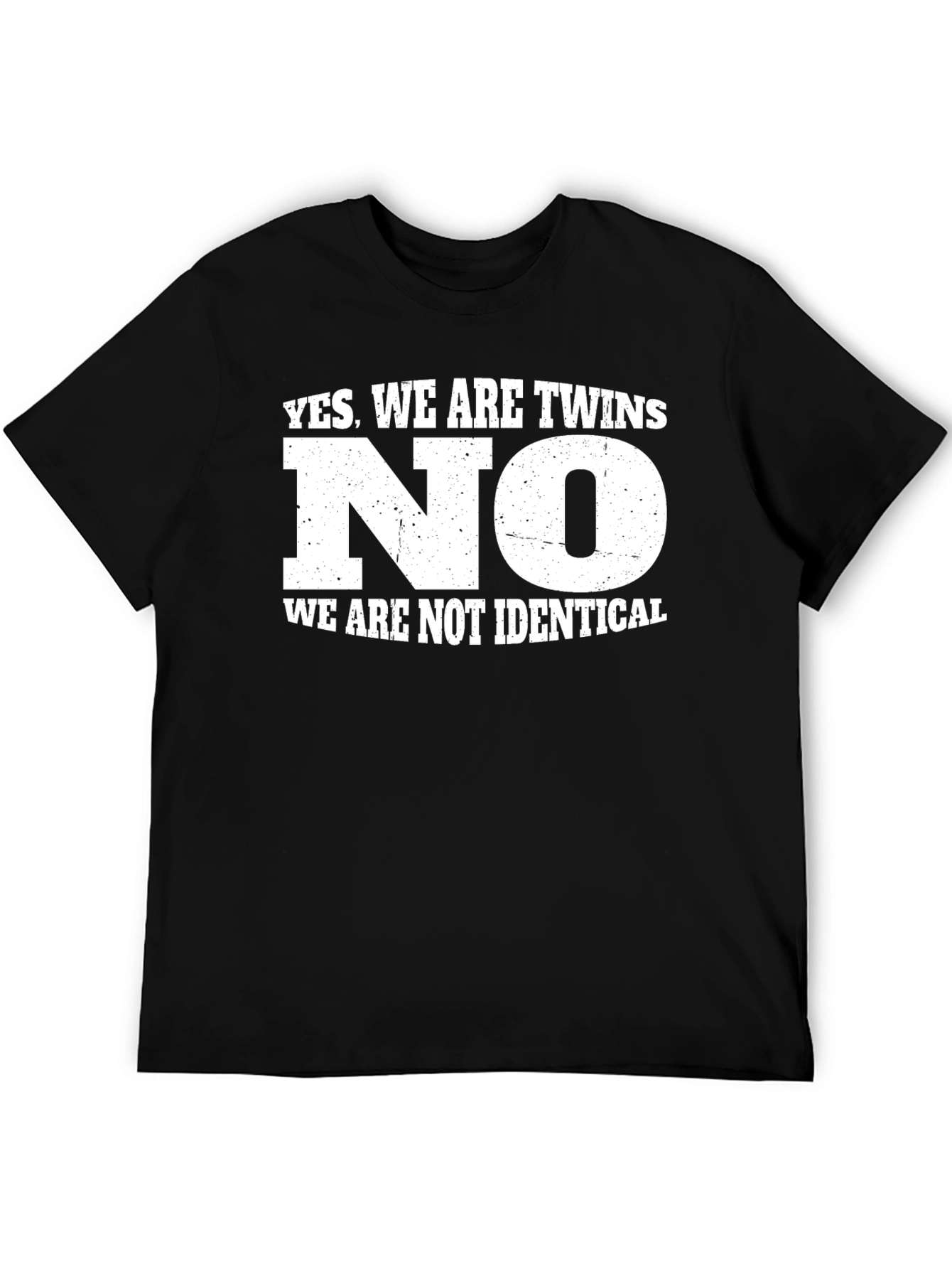 Twins Funny T-Shirt - Not Identical