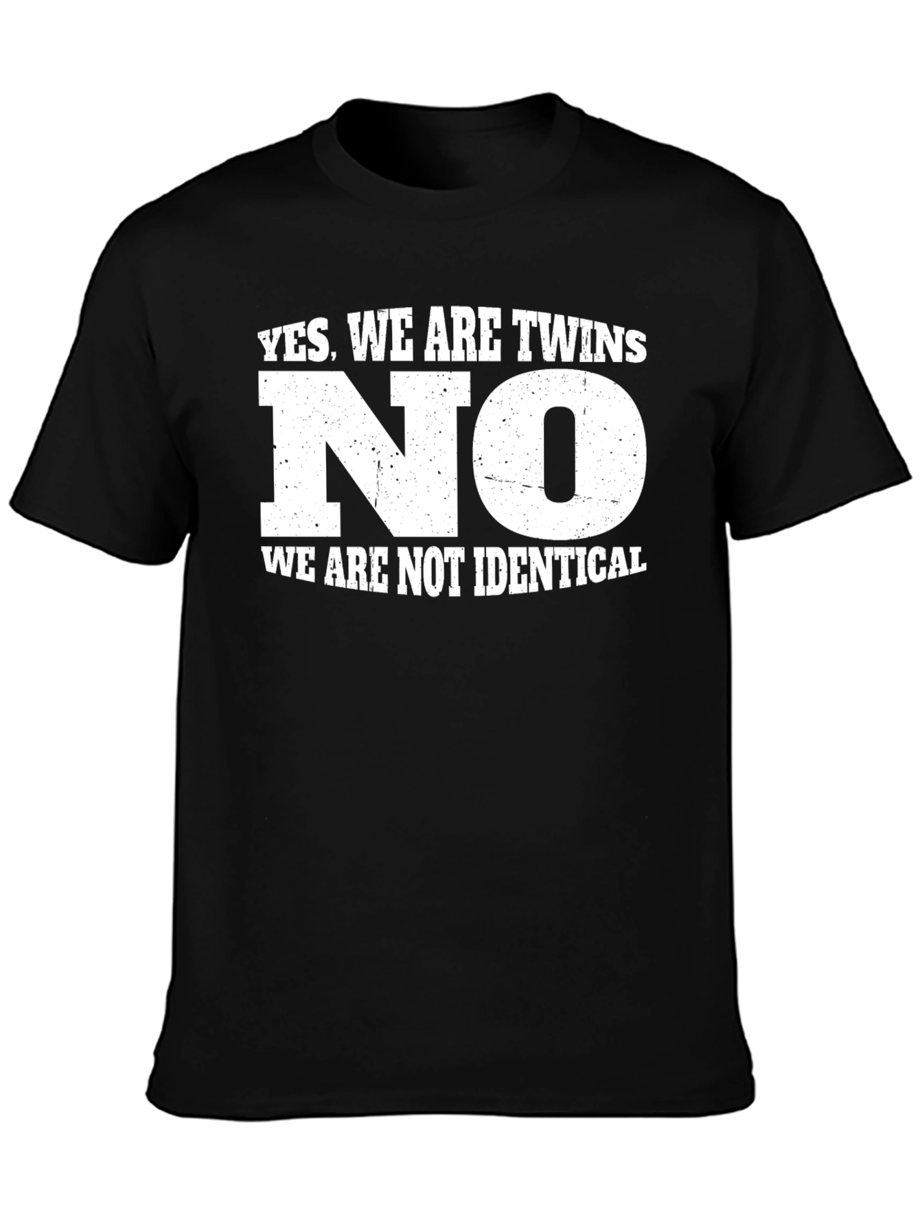 Twins Funny T-Shirt - Not Identical
