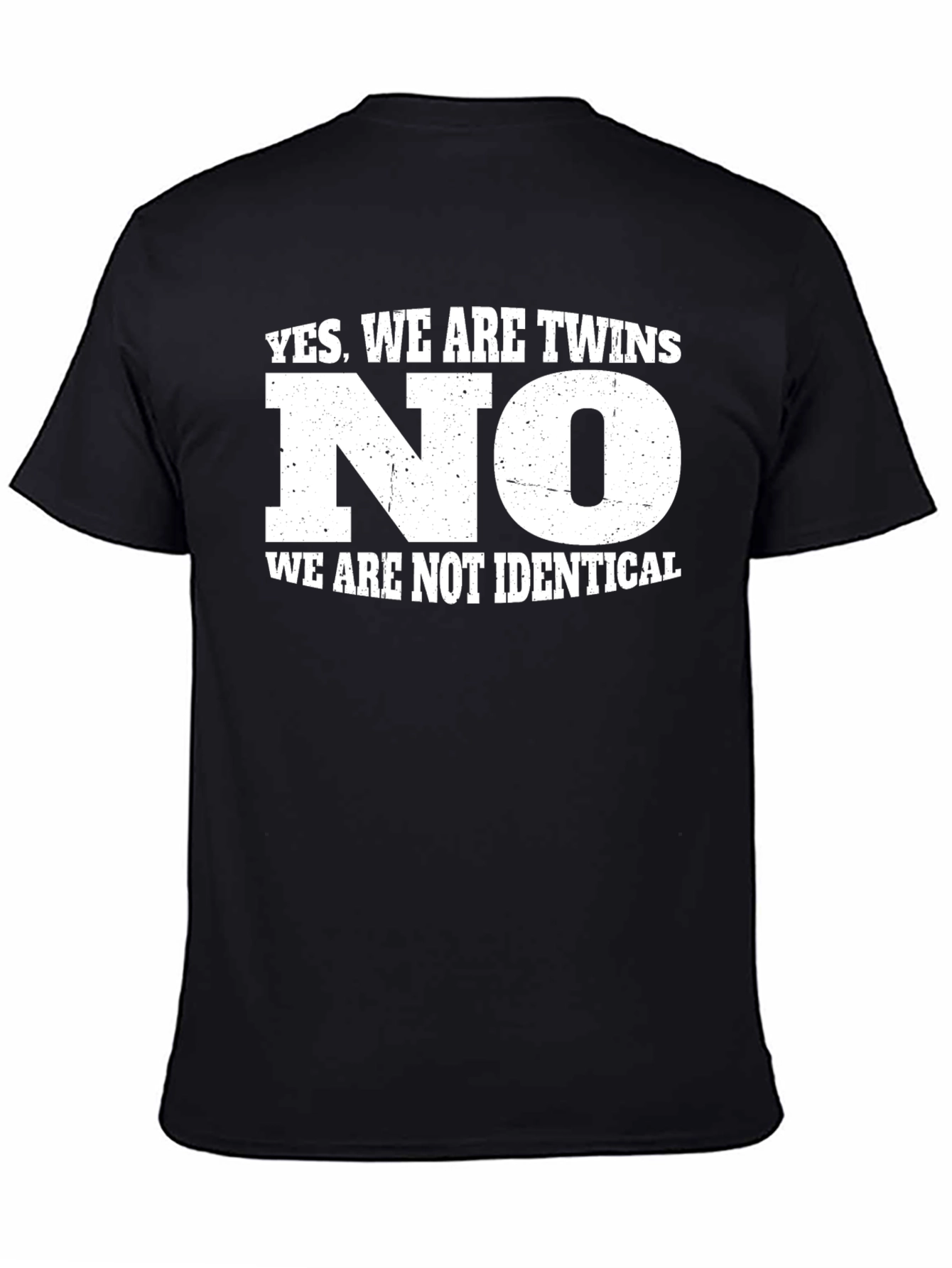Twins Funny T-Shirt - Not Identical