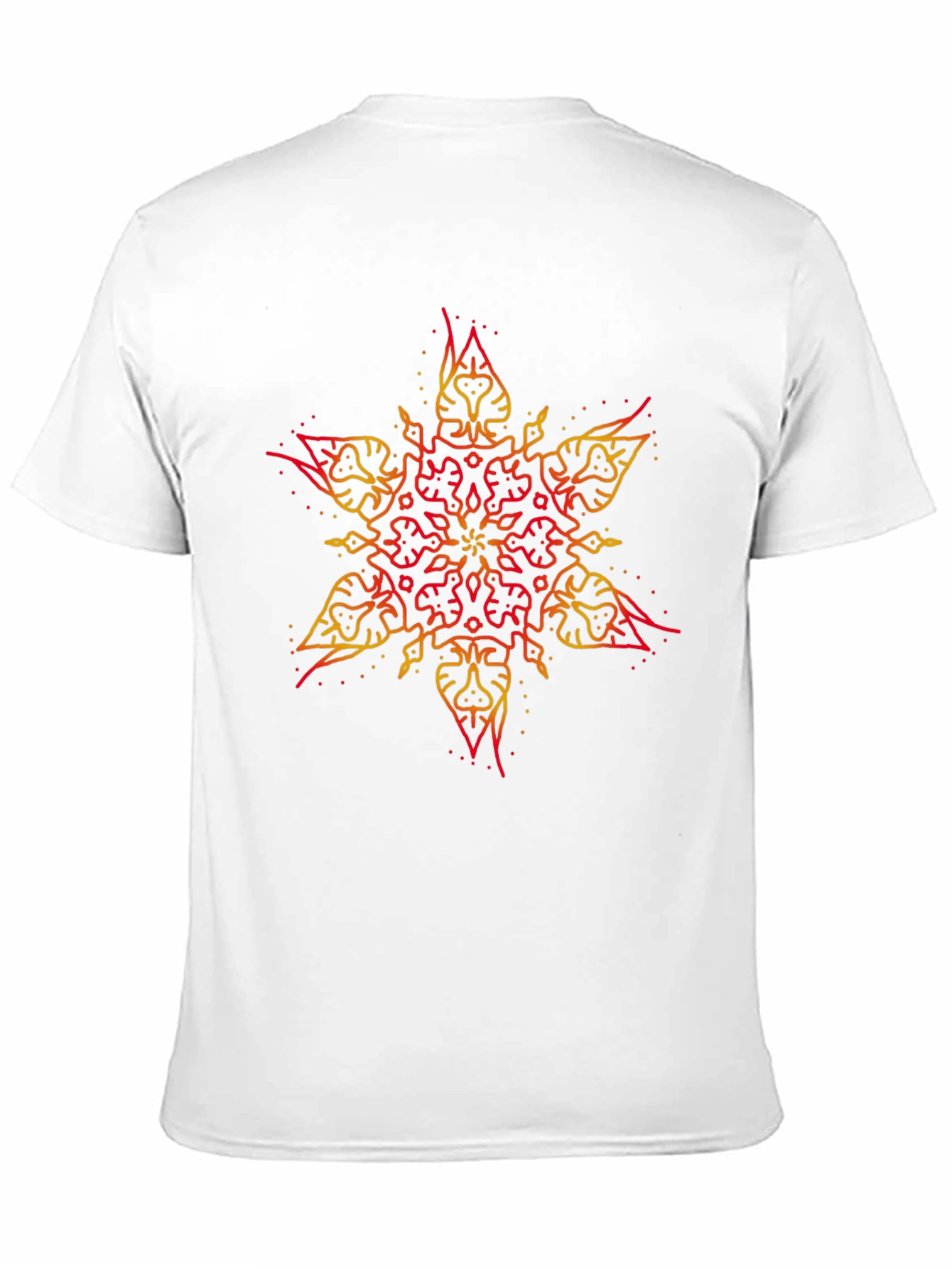 Tribal Star Graphic Black T-Shirt