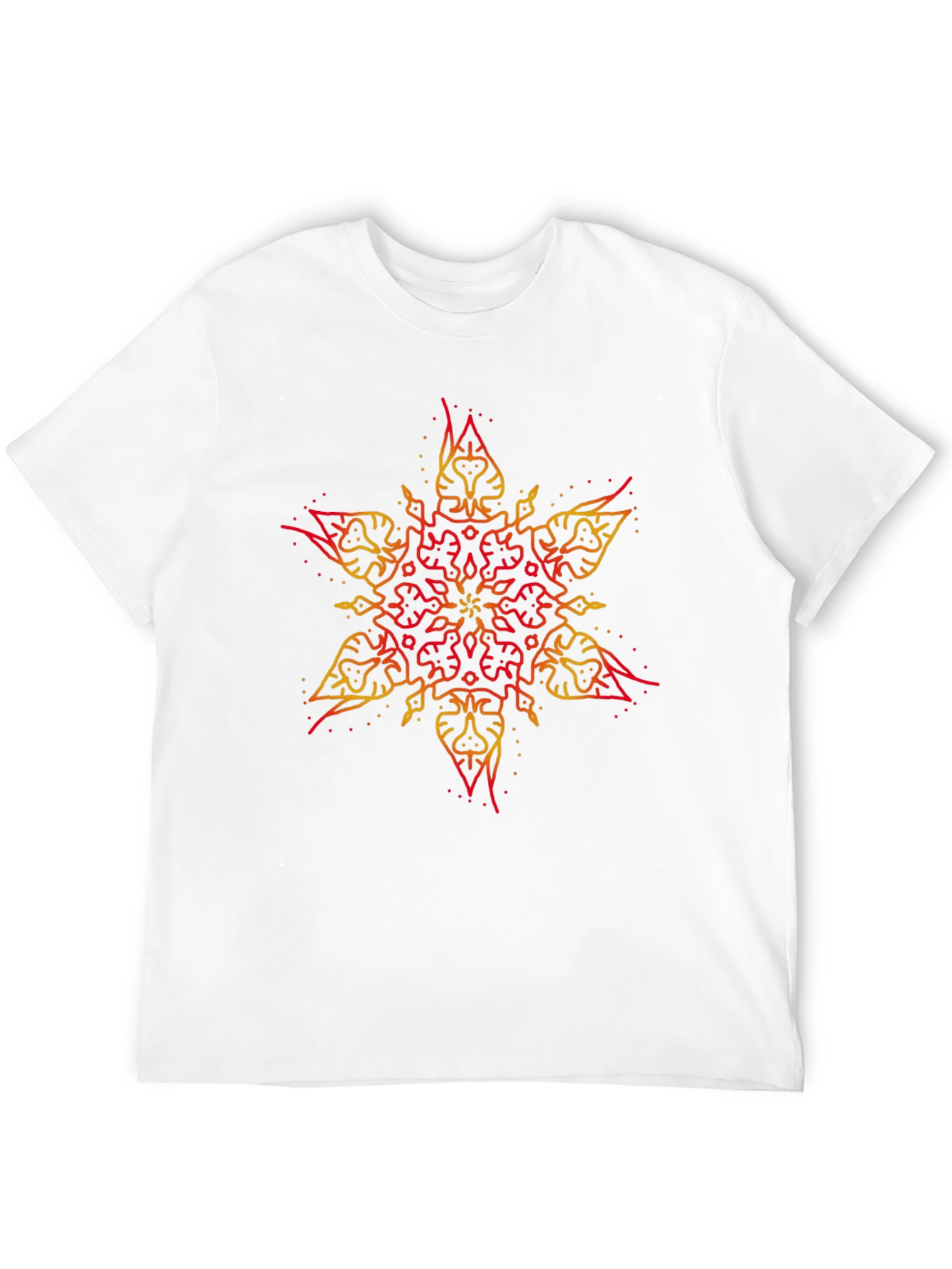 Tribal Star Graphic Black T-Shirt
