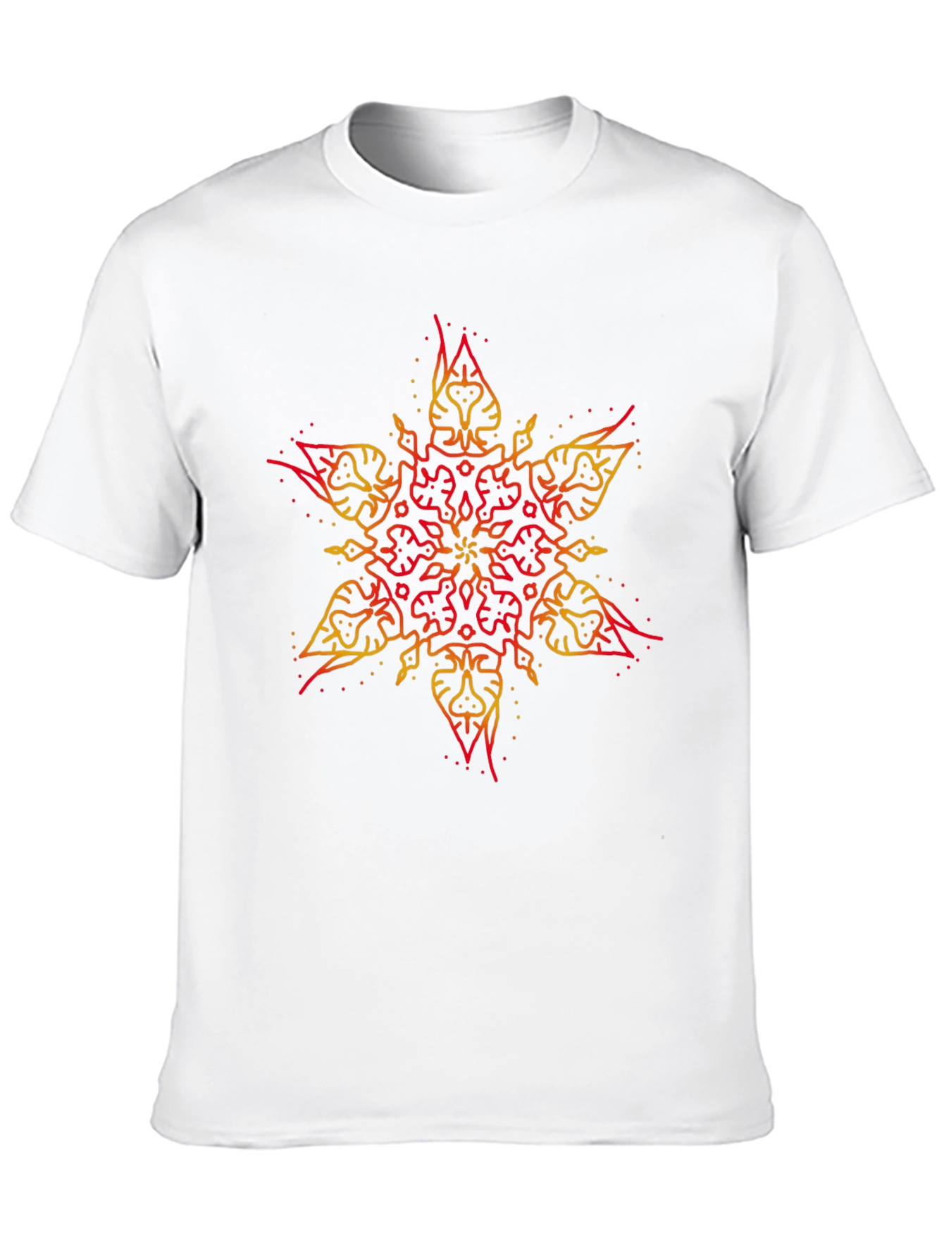 Tribal Star Graphic Black T-Shirt