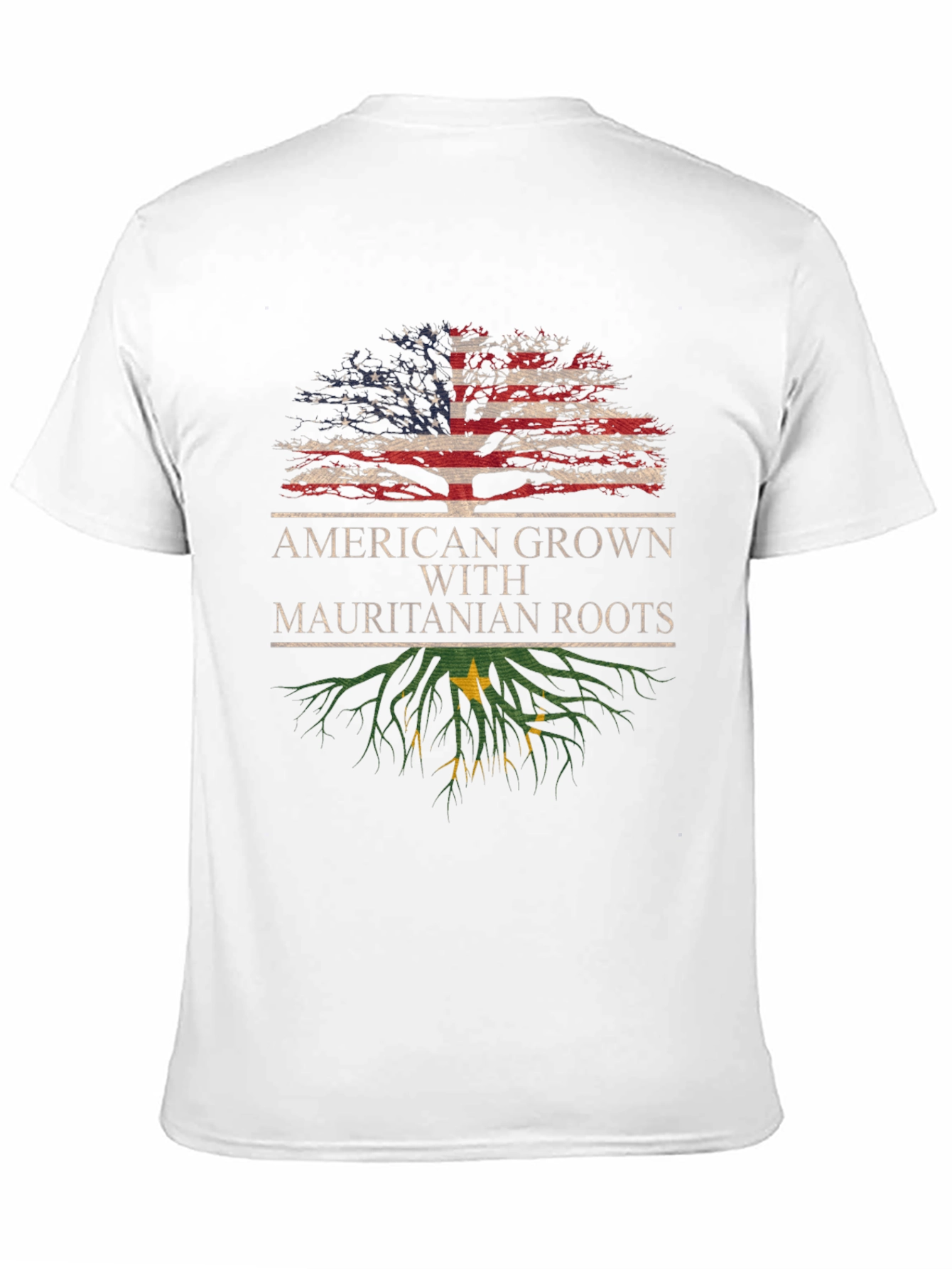 American Grown Mauritanian Roots T-Shirt