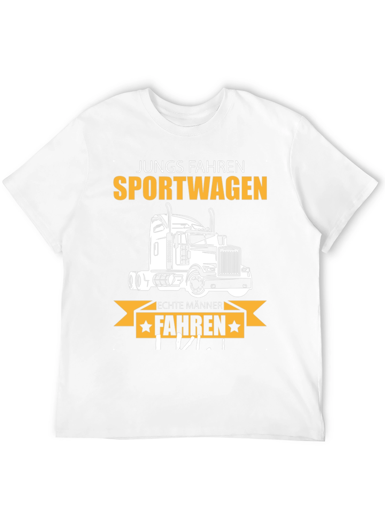 Truck Driver T-Shirt - Real Men Drive Trucks