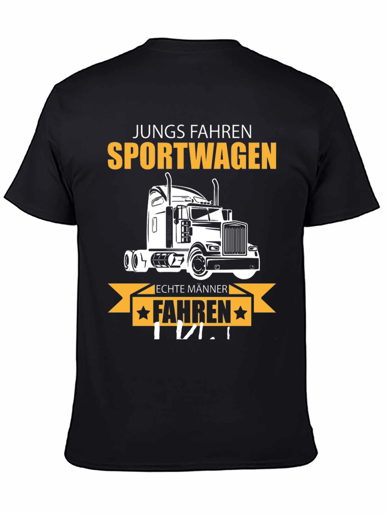 Truck Driver T-Shirt - Real Men Drive Trucks