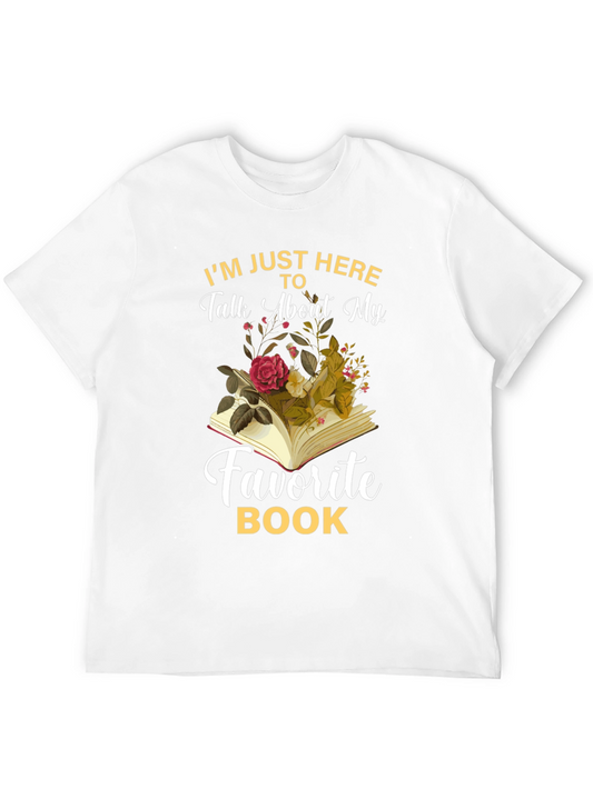 Book Lover T-Shirt - Favorite Book Design