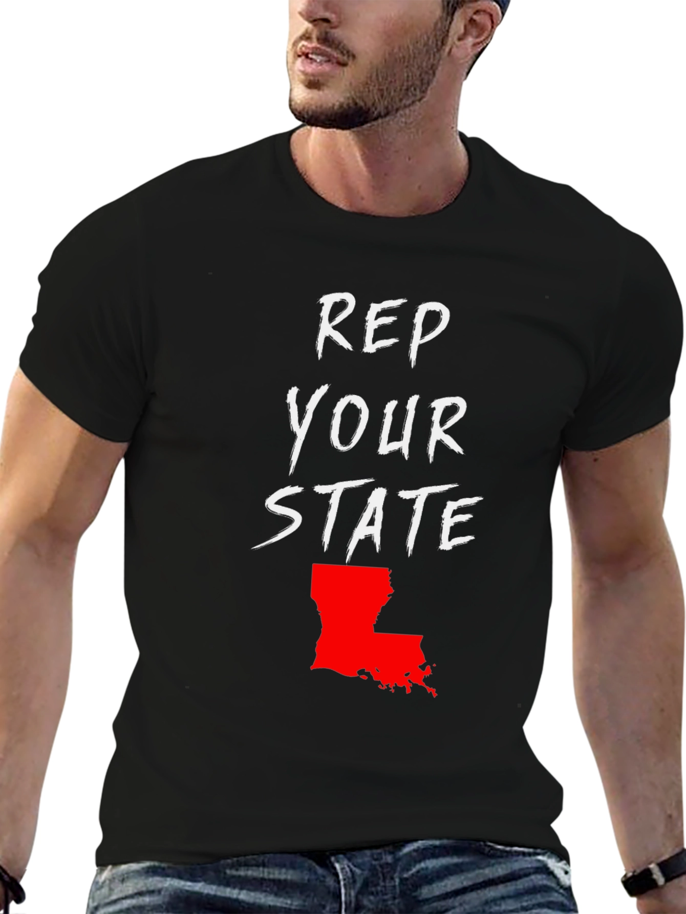 Rep Your State T-Shirt - Louisiana Pride