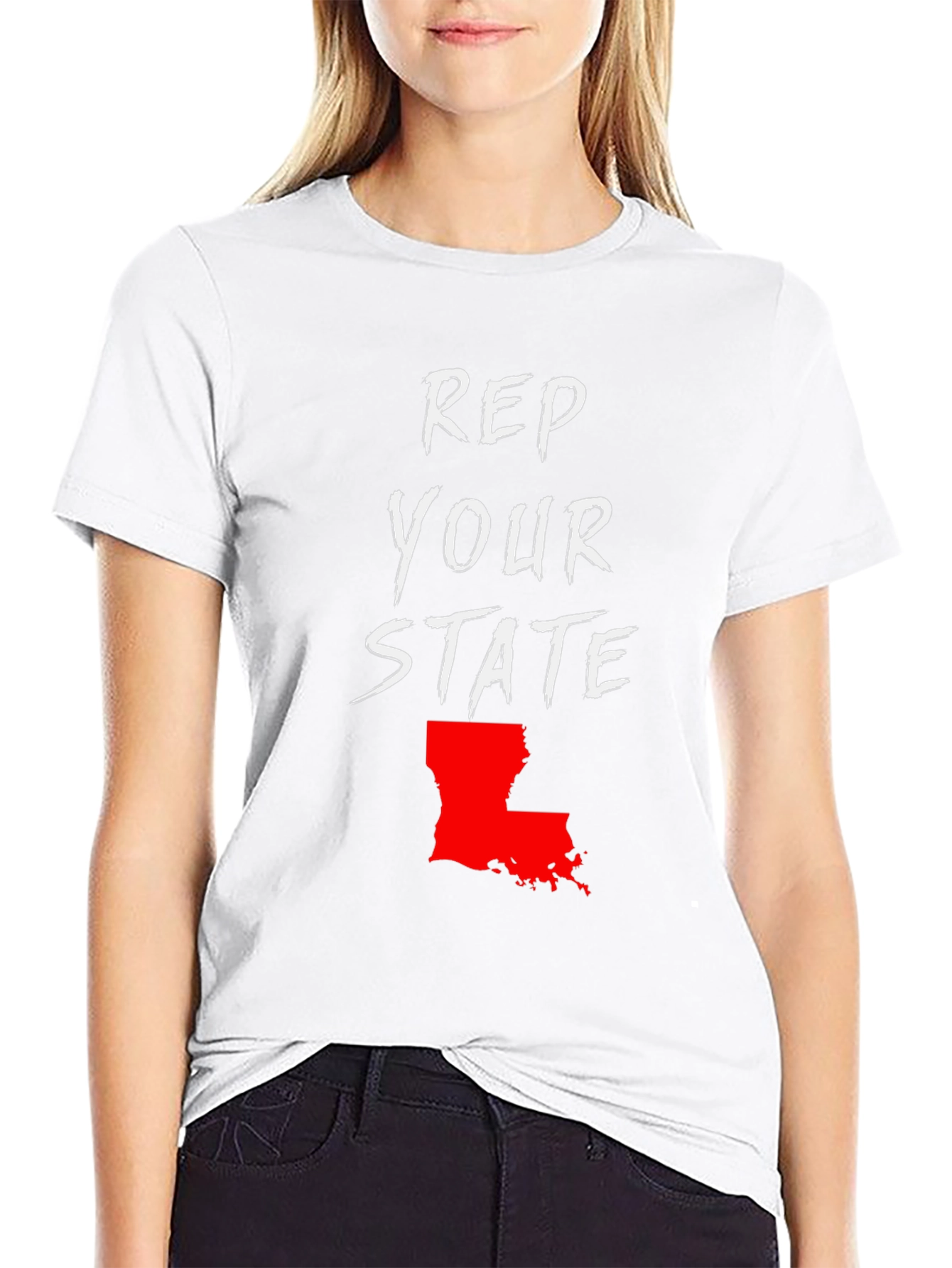 Rep Your State T-Shirt - Louisiana Pride