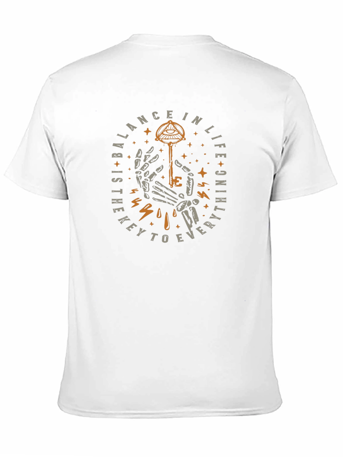 Balance in Life Graphic Tee - Black