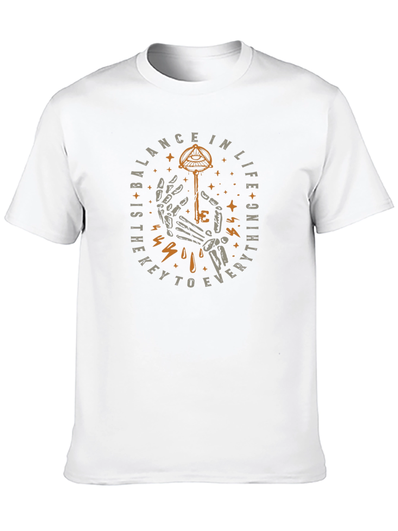 Balance in Life Graphic Tee - Black