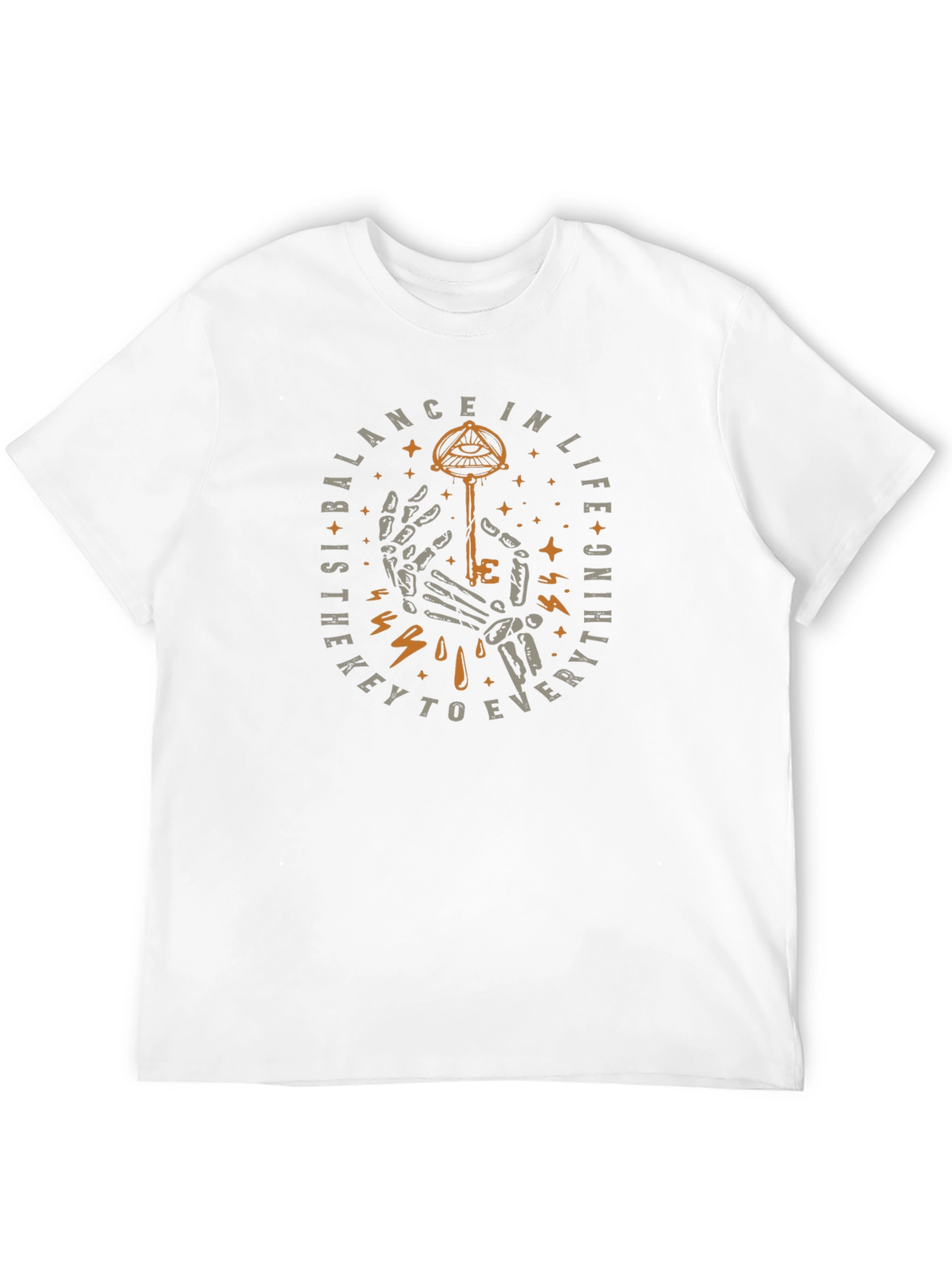 Balance in Life Graphic Tee - Black