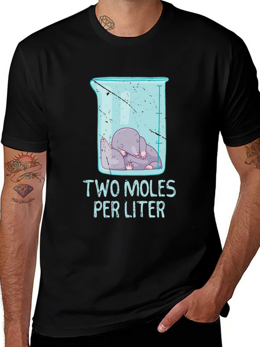 Two Moles Per Liter Science T-Shirt