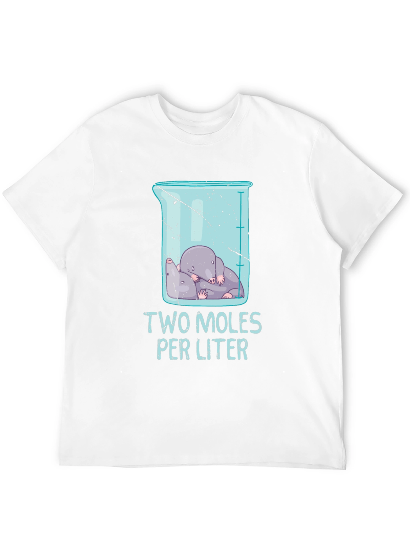 Two Moles Per Liter Science T-Shirt