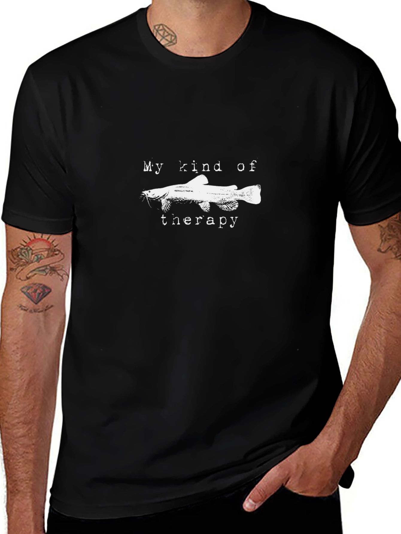Catfish Therapy T-Shirt - Anglers Delight