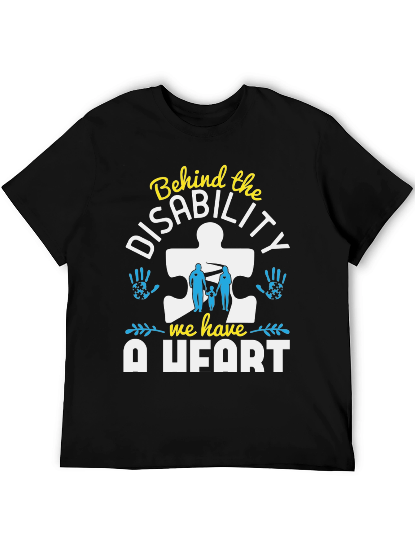 Autism Awareness T-Shirt Behind the Disability
