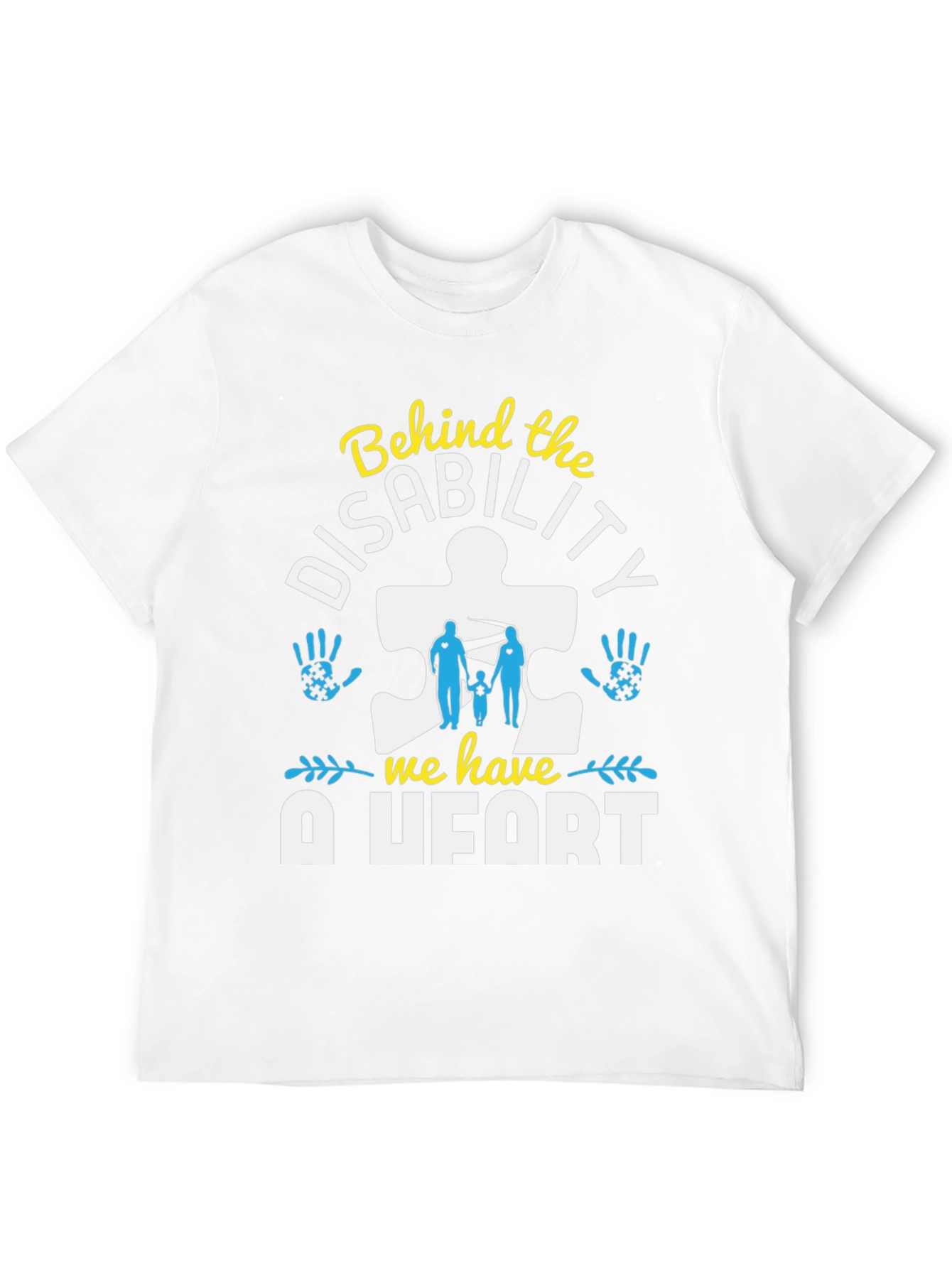Autism Awareness T-Shirt Behind the Disability