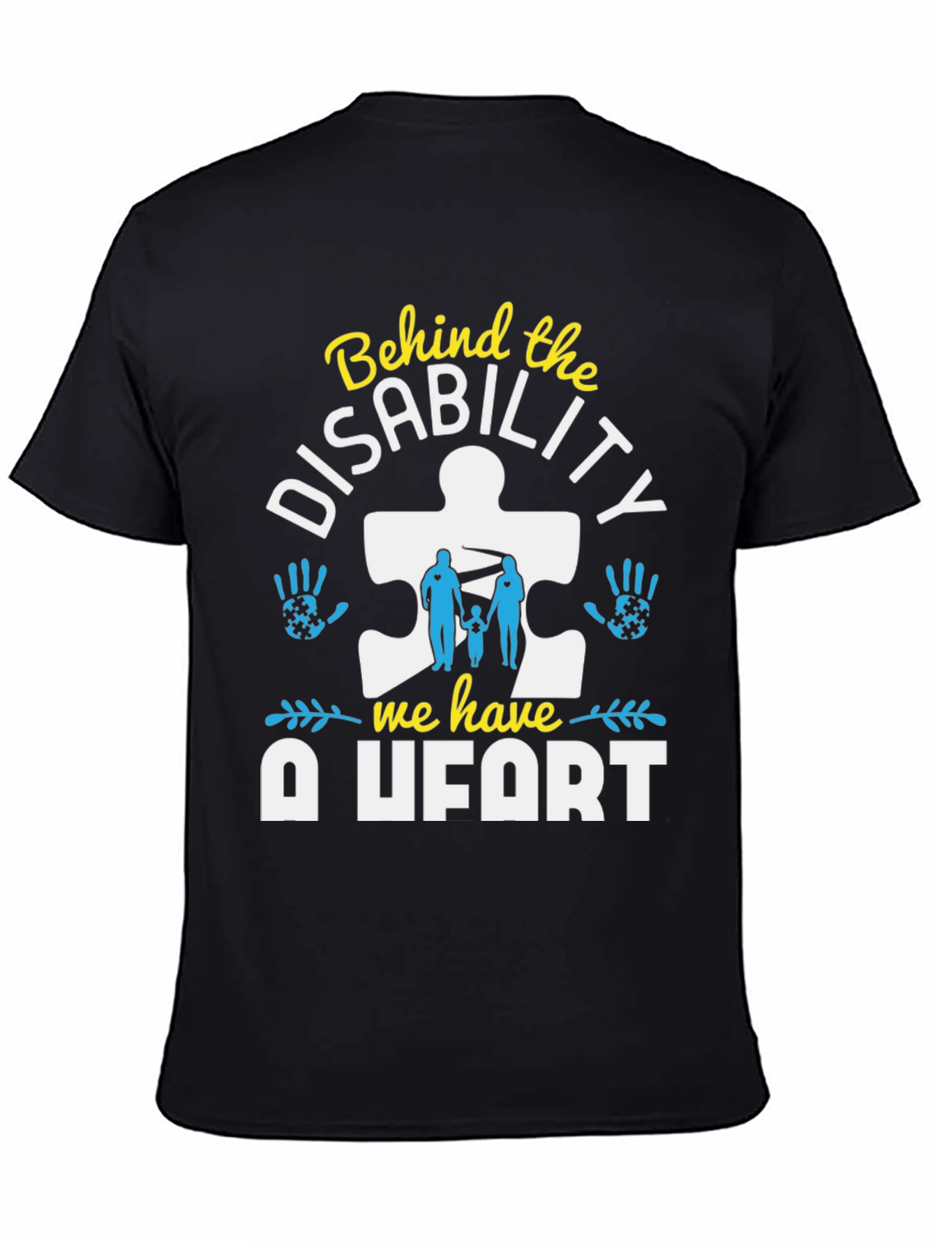 Autism Awareness T-Shirt Behind the Disability