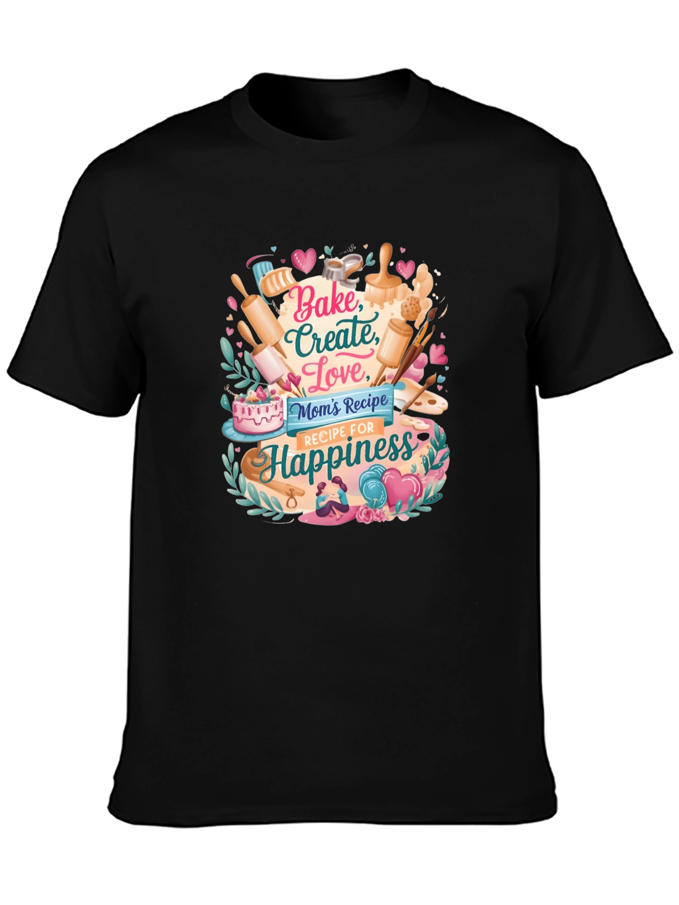 Bake Create Love T-Shirt