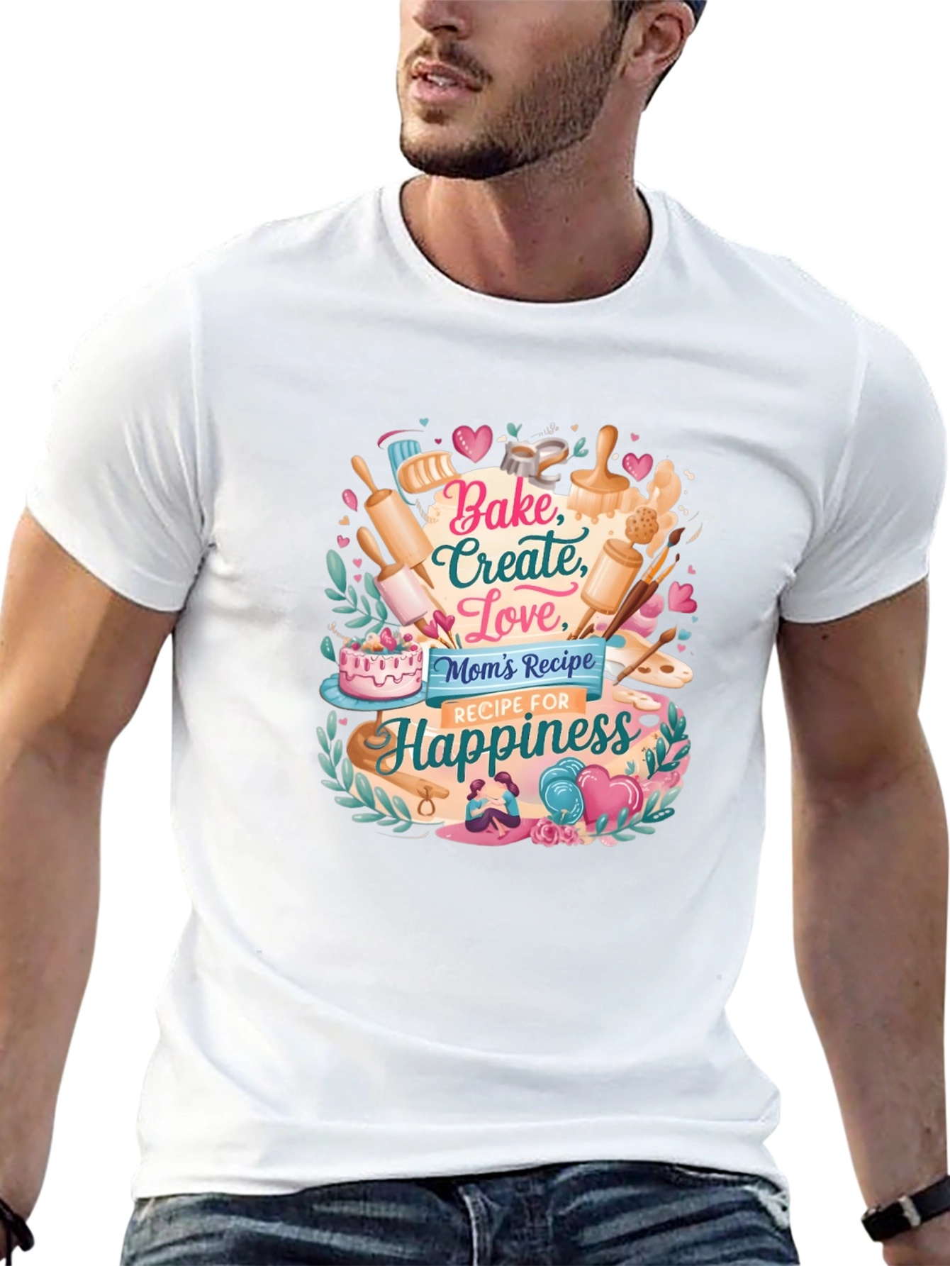 Bake Create Love T-Shirt